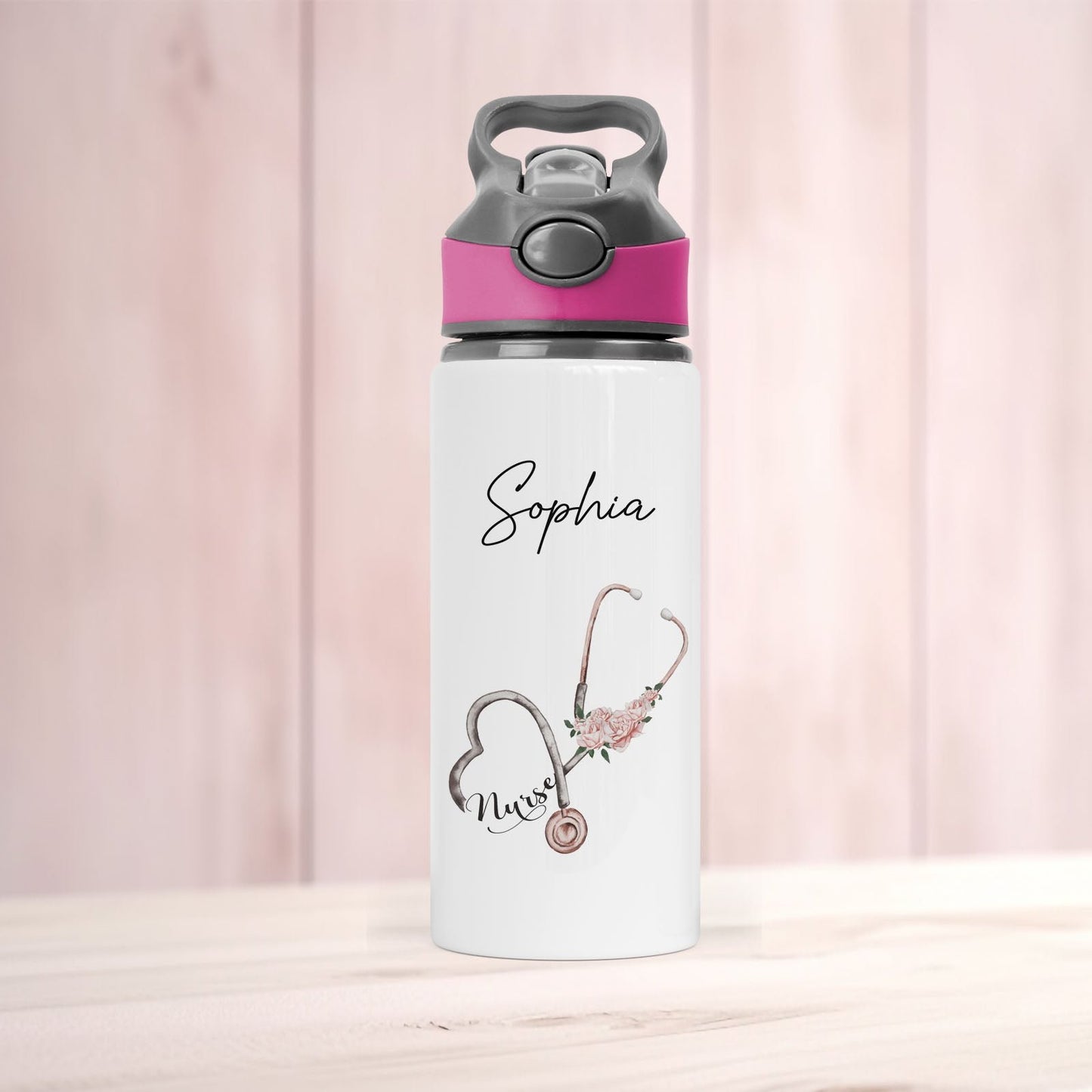 Nurse, Student Nurse Flip Water Bottle
