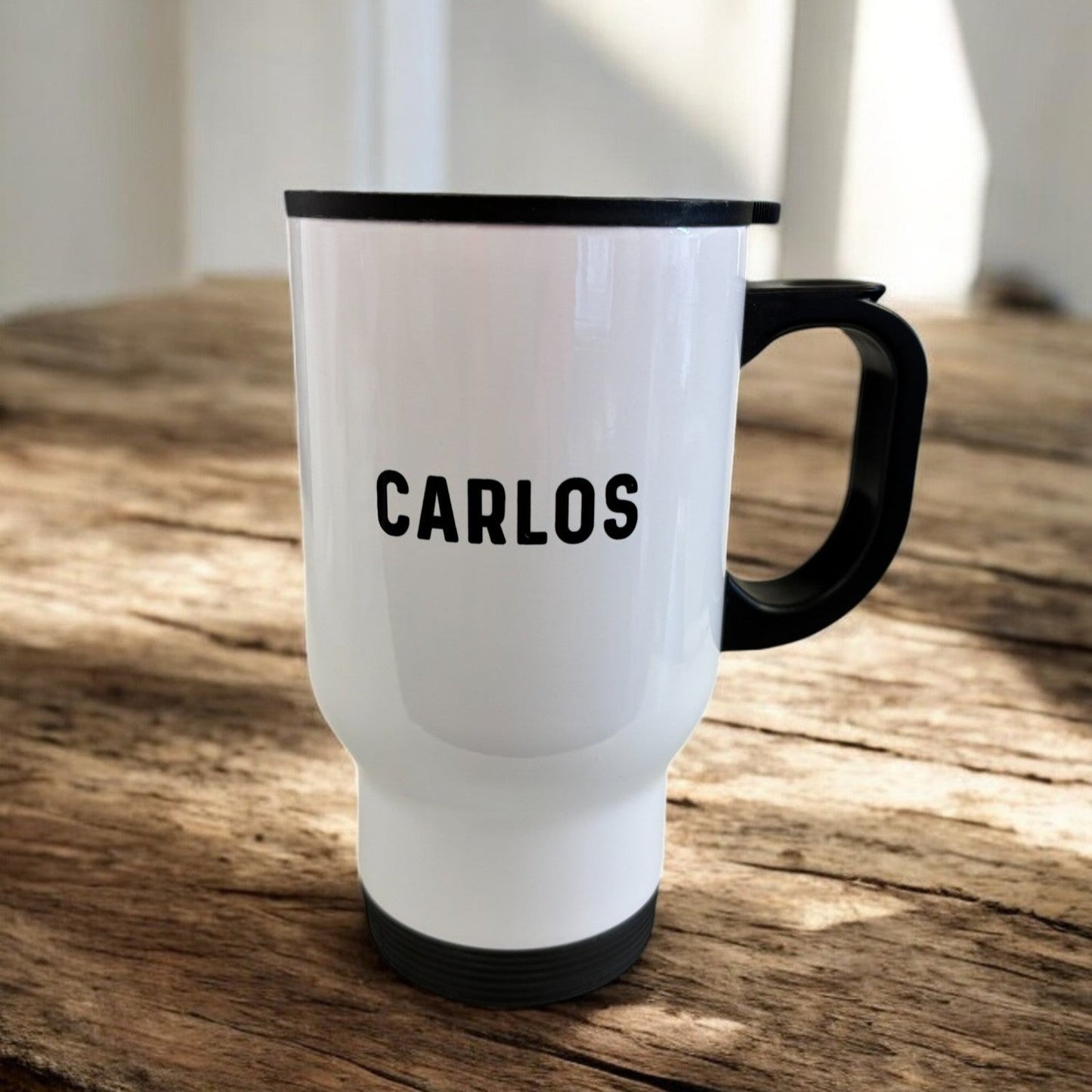 Personalised Tattoo Inked Dad Travel Mug