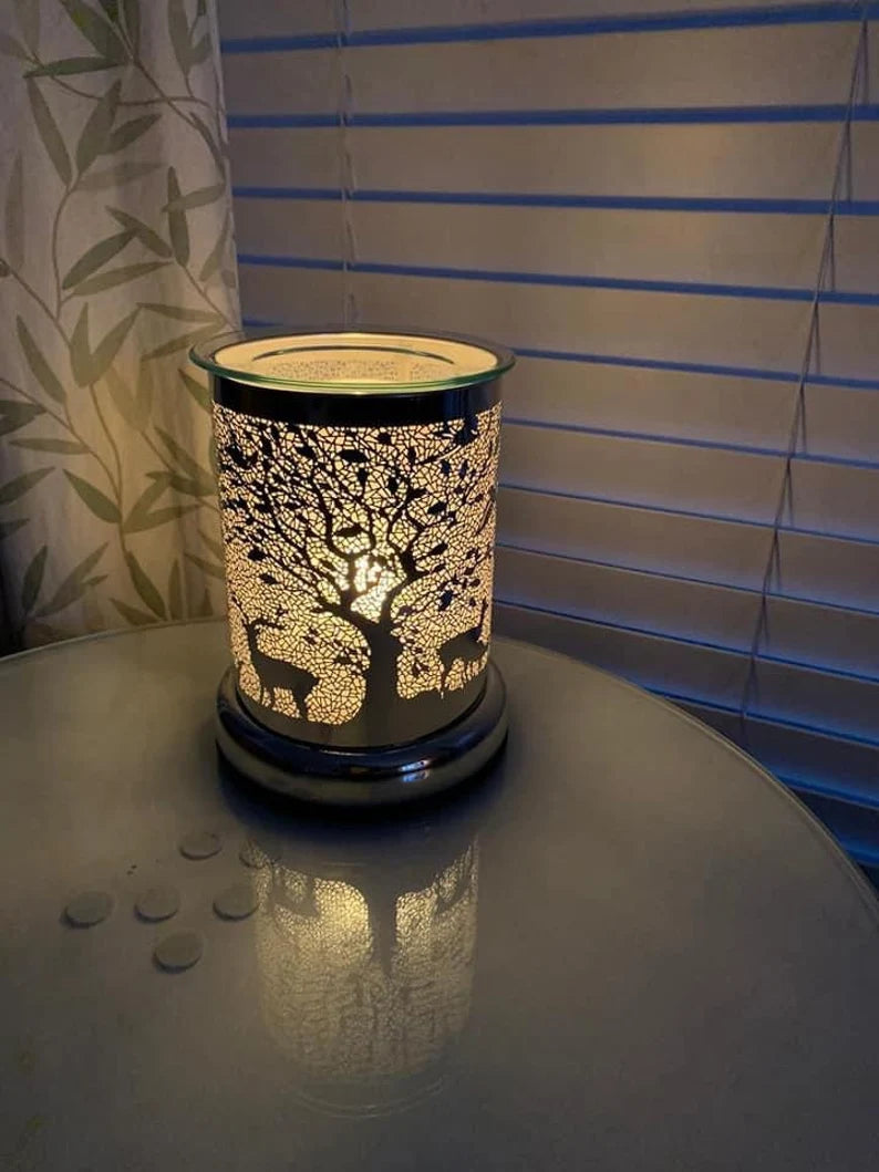Electric Wax Melt Lamp - Woodland Deer