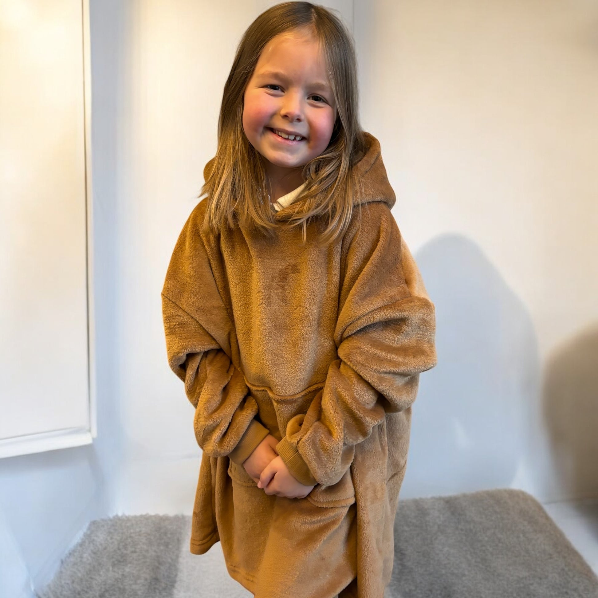 Kids Character Cushion Hooded Blanket