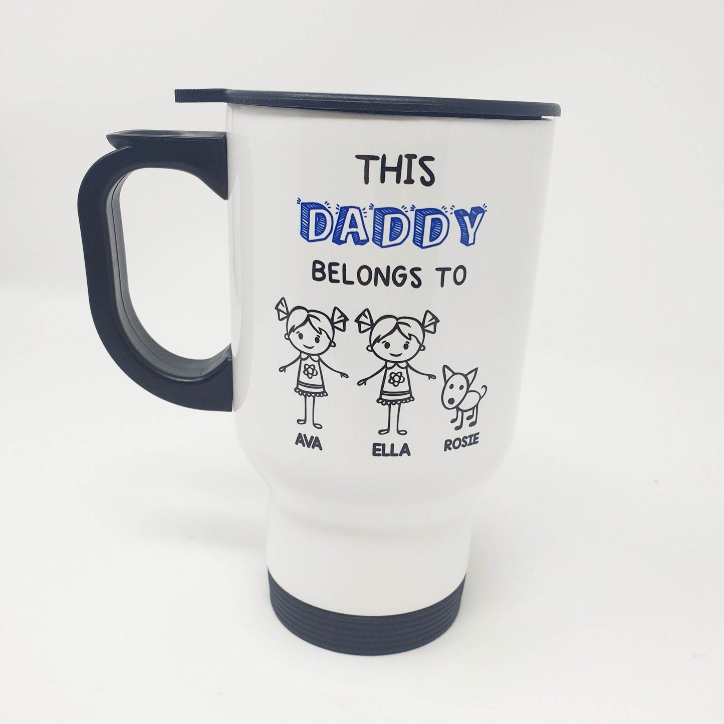 Personalised Dad/Daddy Travel Mug