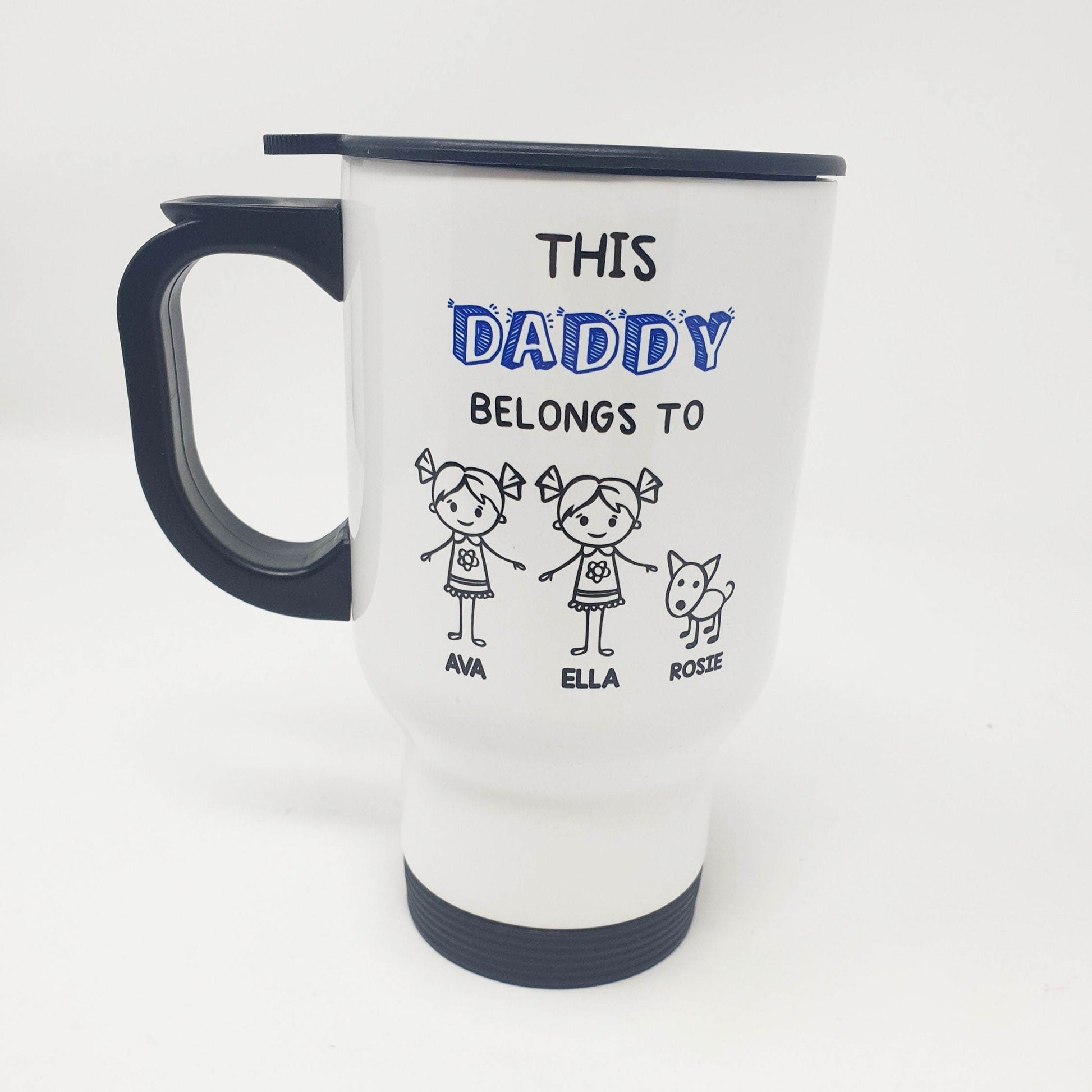 Personalised Dad/Daddy Travel Mug