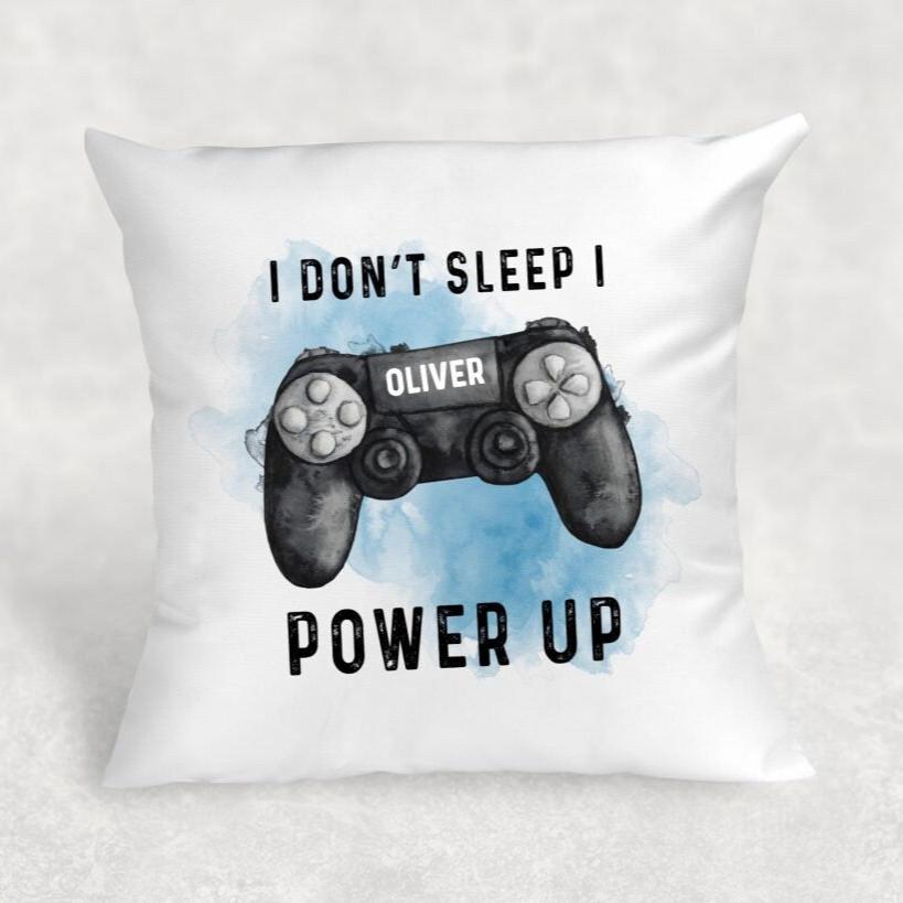Personalised Gaming Cushion, Gamer Cushion, Gamer Pillow, Gift For Gamer