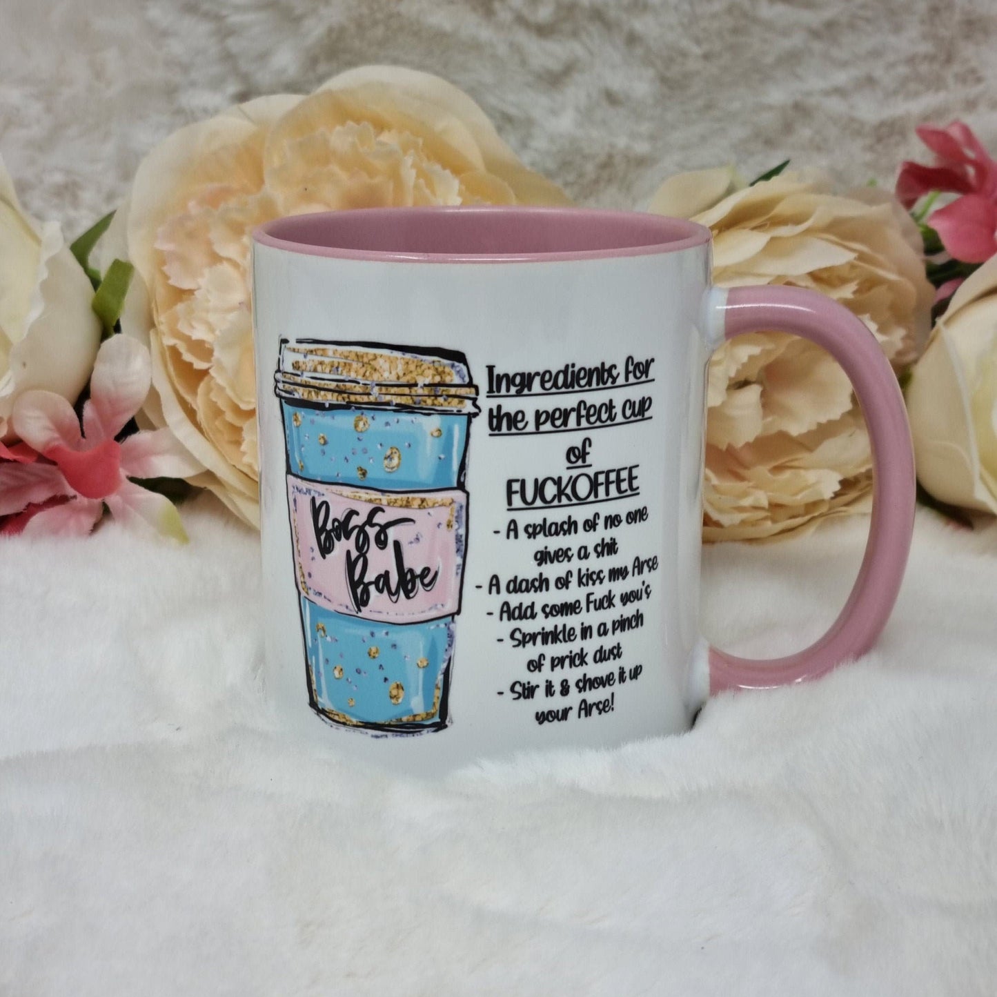 Fuckoffee Mug, Rude Mug, Funny Mug, Cup Of Fuckoffee