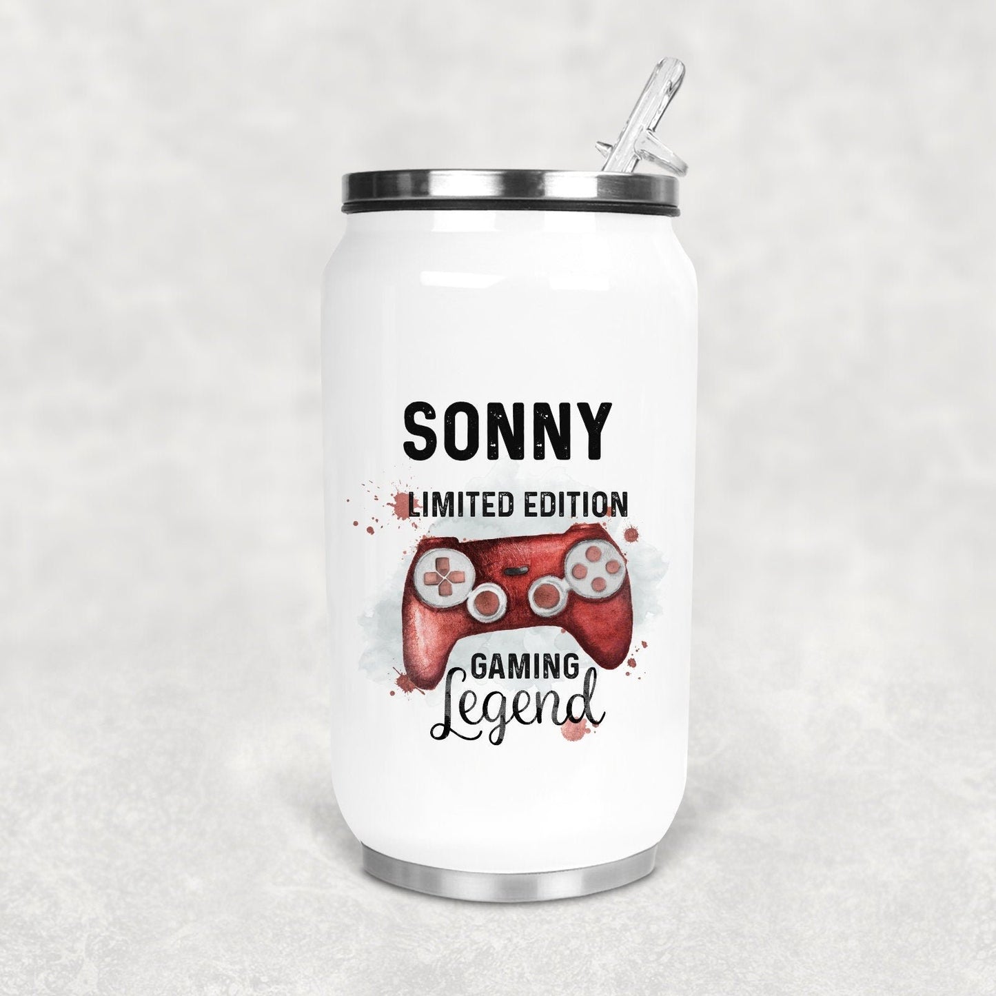 Gaming Legend Coke Can Drinking Bottle, Gaming Water Bottle, School Bottle - 3 Colours Available