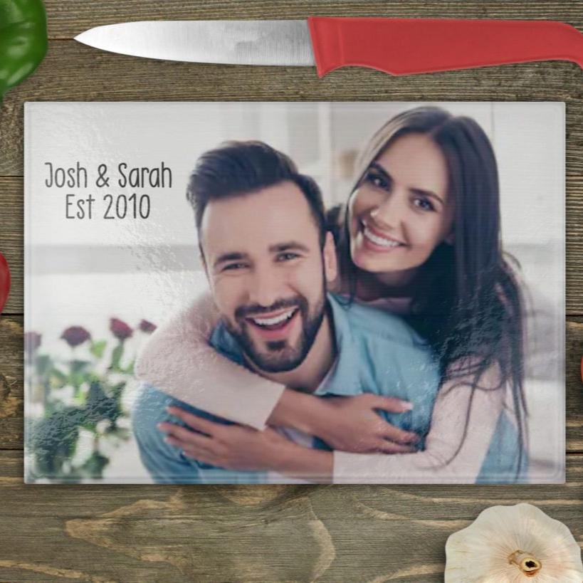 Personalised Photo Chopping Board