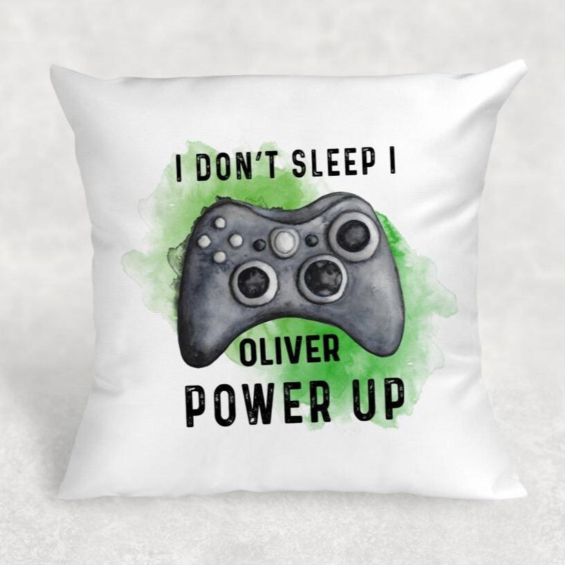 Personalised Gaming Cushion, Gamer Cushion, Gamer Pillow, Gift For Gamer