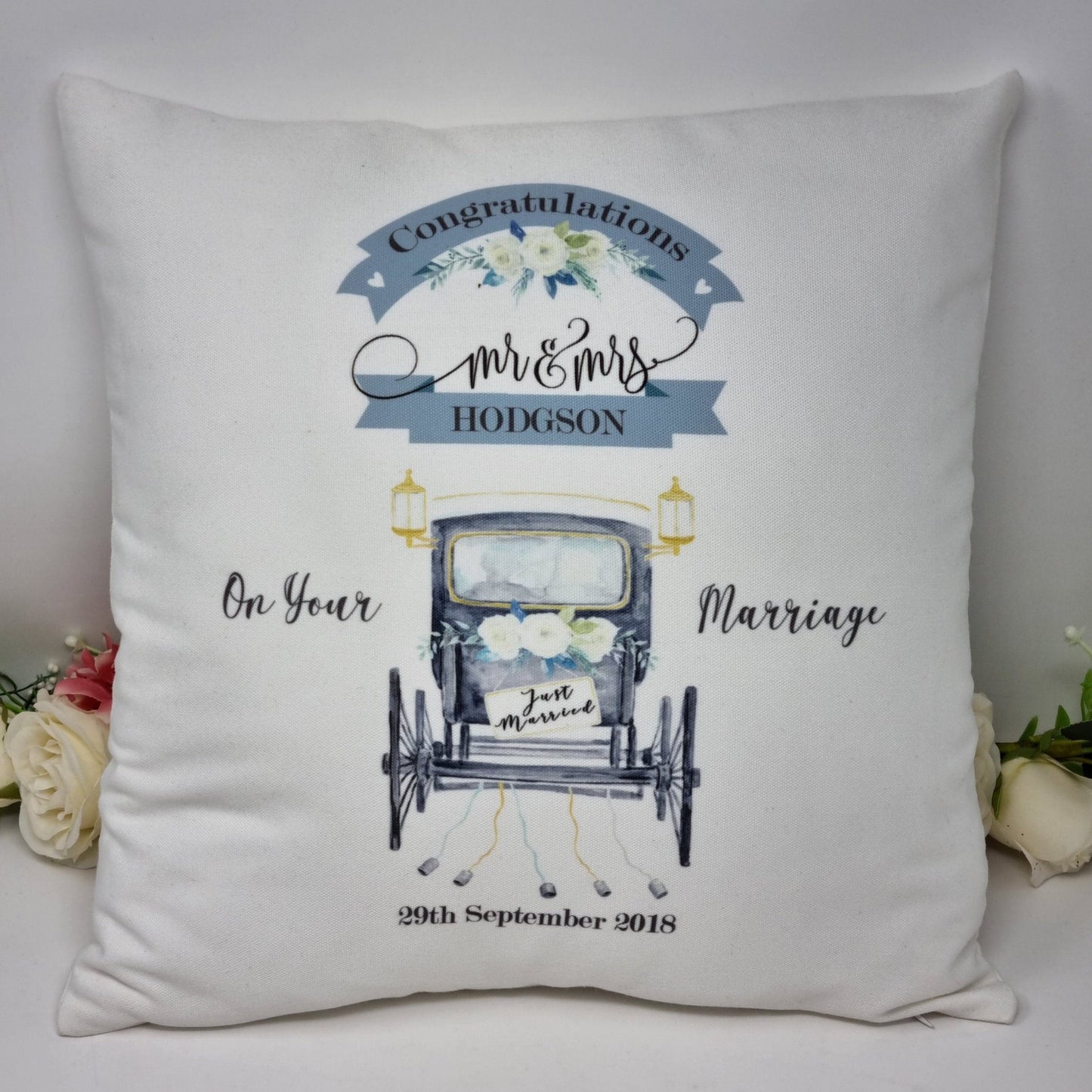Wedding Cushion Personalised Wedding Gift