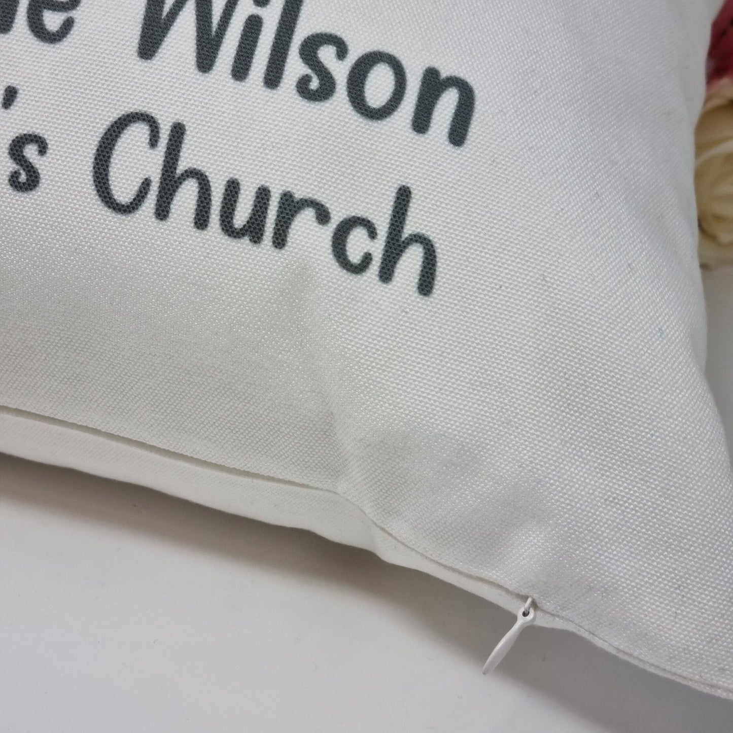 Personalised Elephant Christening Cushion, Keepsake Gift, Christening Keepsake, Elephant Keepsake