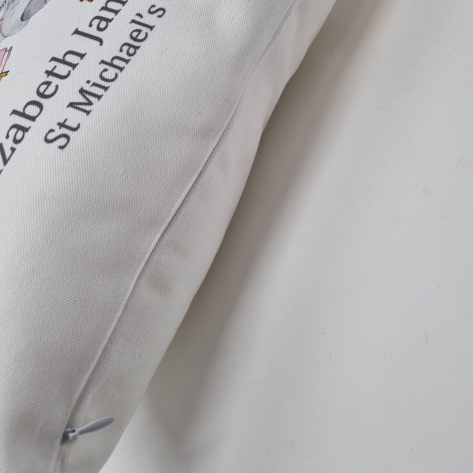 Personalised Elephant Boy/Girl Christening/Baptism Cushion