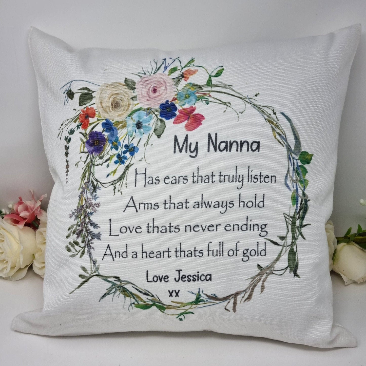 Nana Grandma Poem Cushion Mother's Day