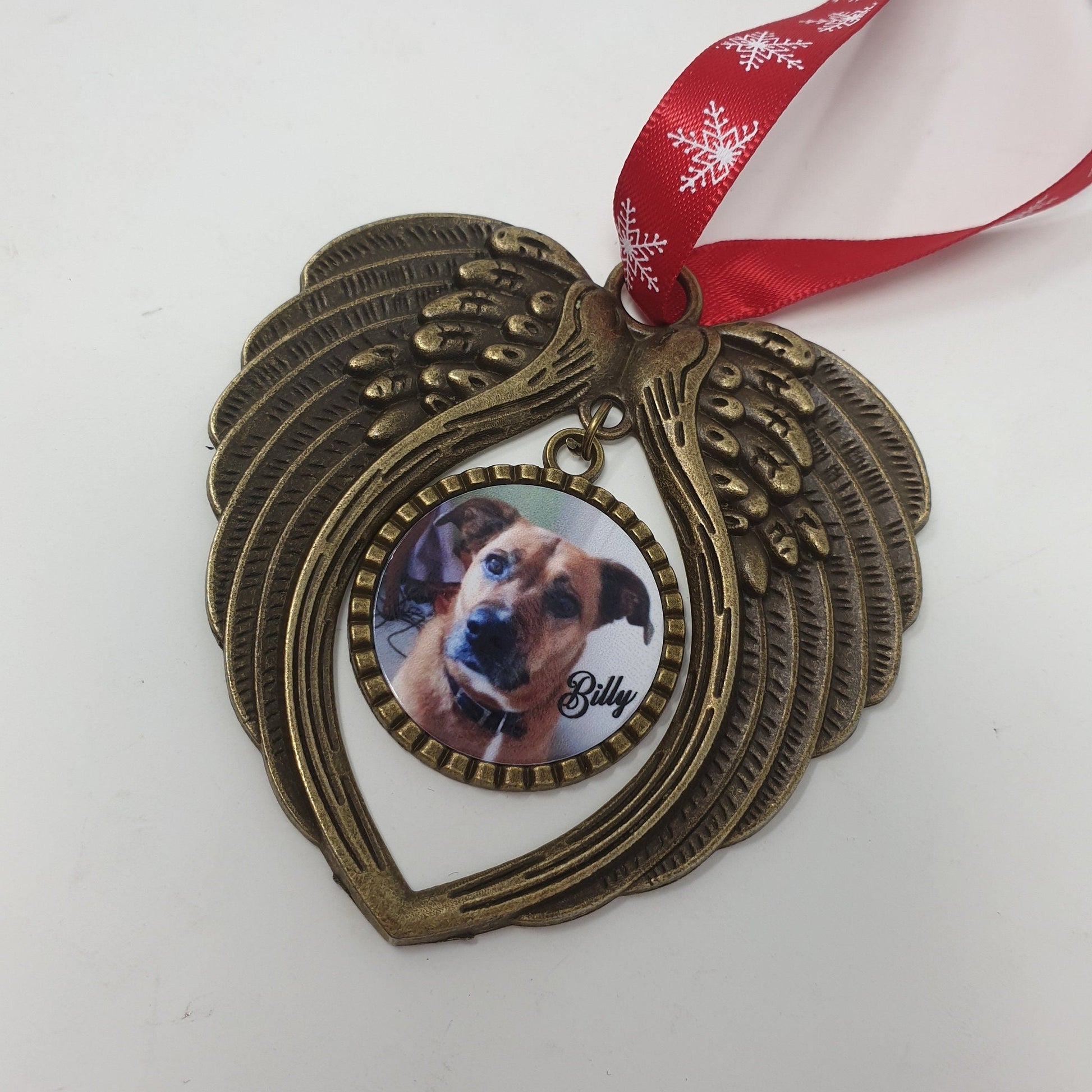 Pet Memorial Angel Wings Hanging Decoration