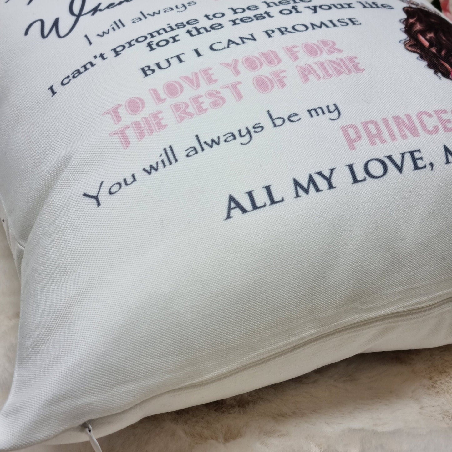 Daughter Poem Cushion, Keepsake Gift, To My Daughter Cushion, Daughter Gift