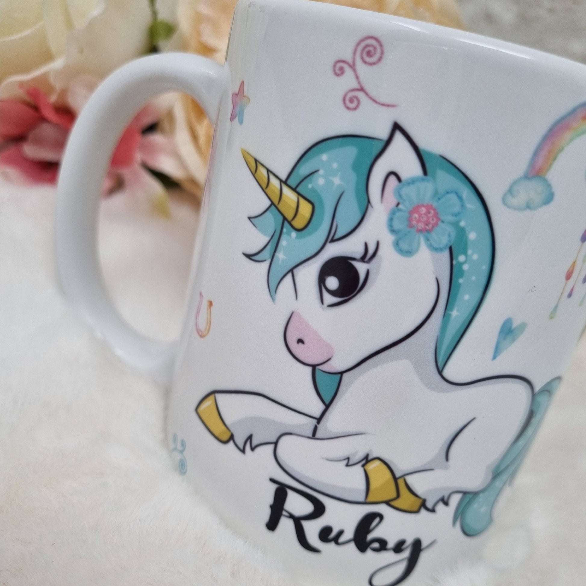 Personalised Unicorn Mug