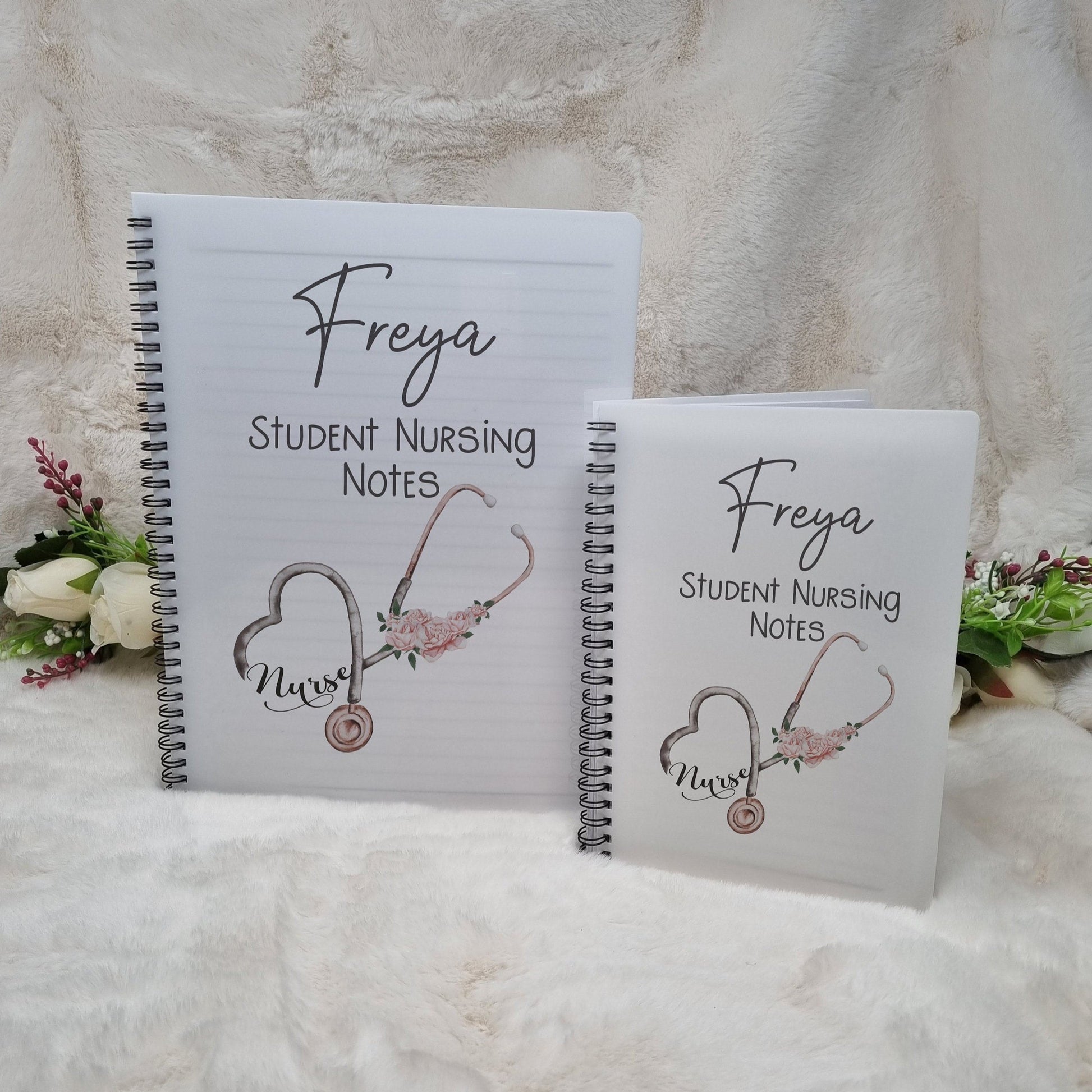 Personalised Nurse, Student Nurse Notebook A4/A5