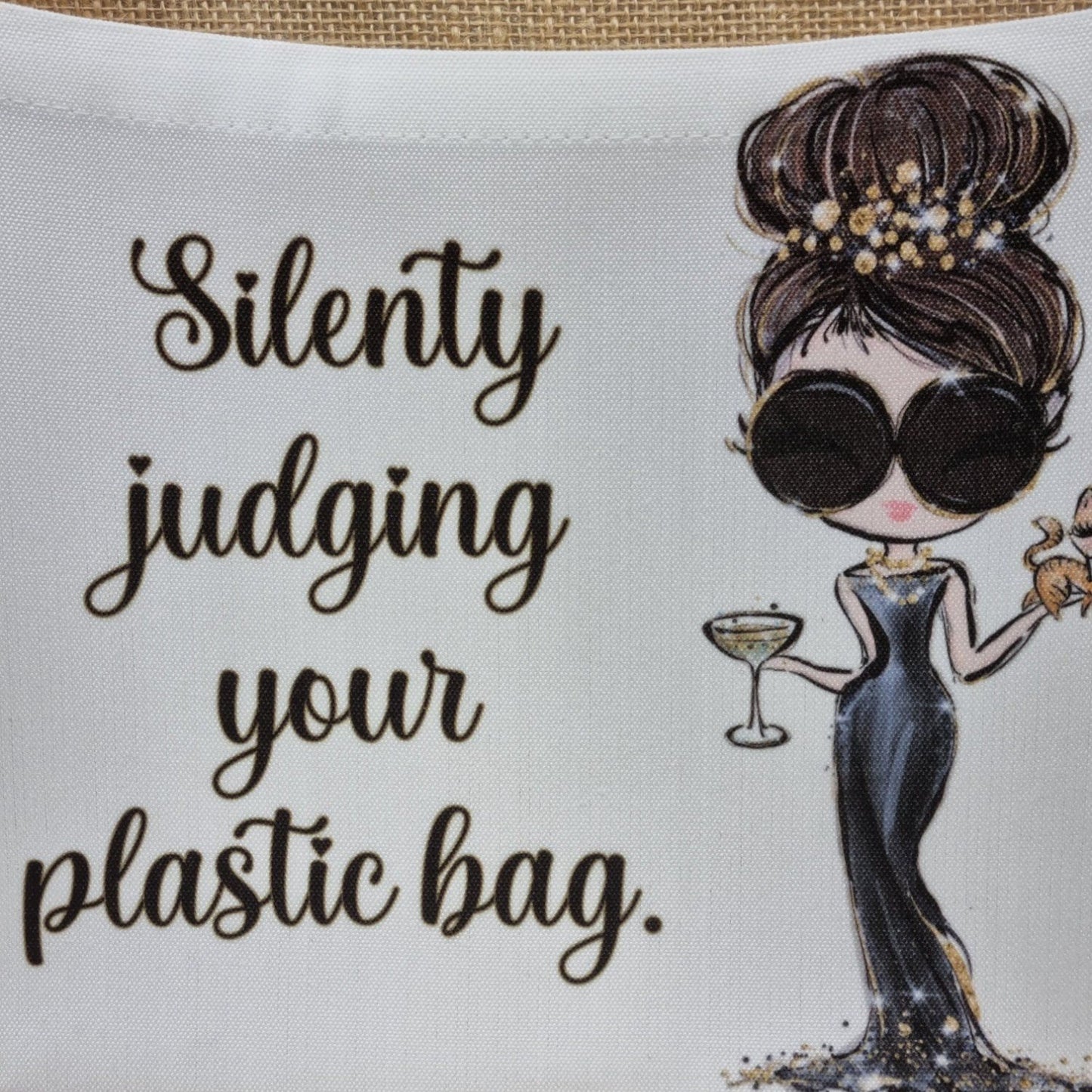 Personalised Jute Bag, Lunch Bag, Personalised Work Gift