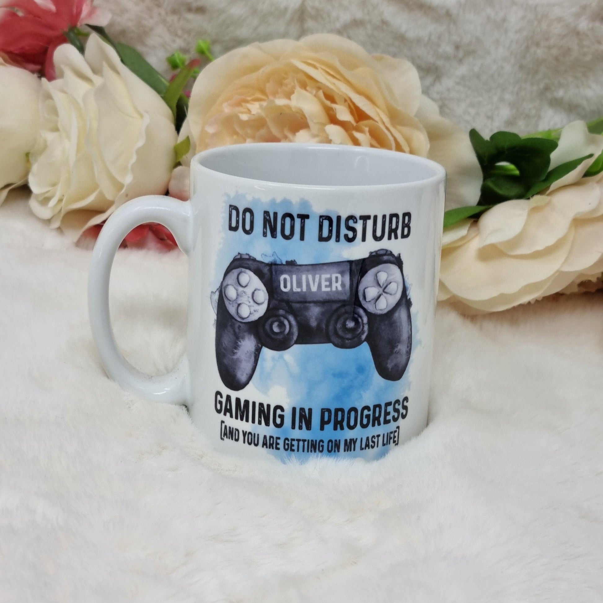 Personalised Do Not Disturb Gaming Mug