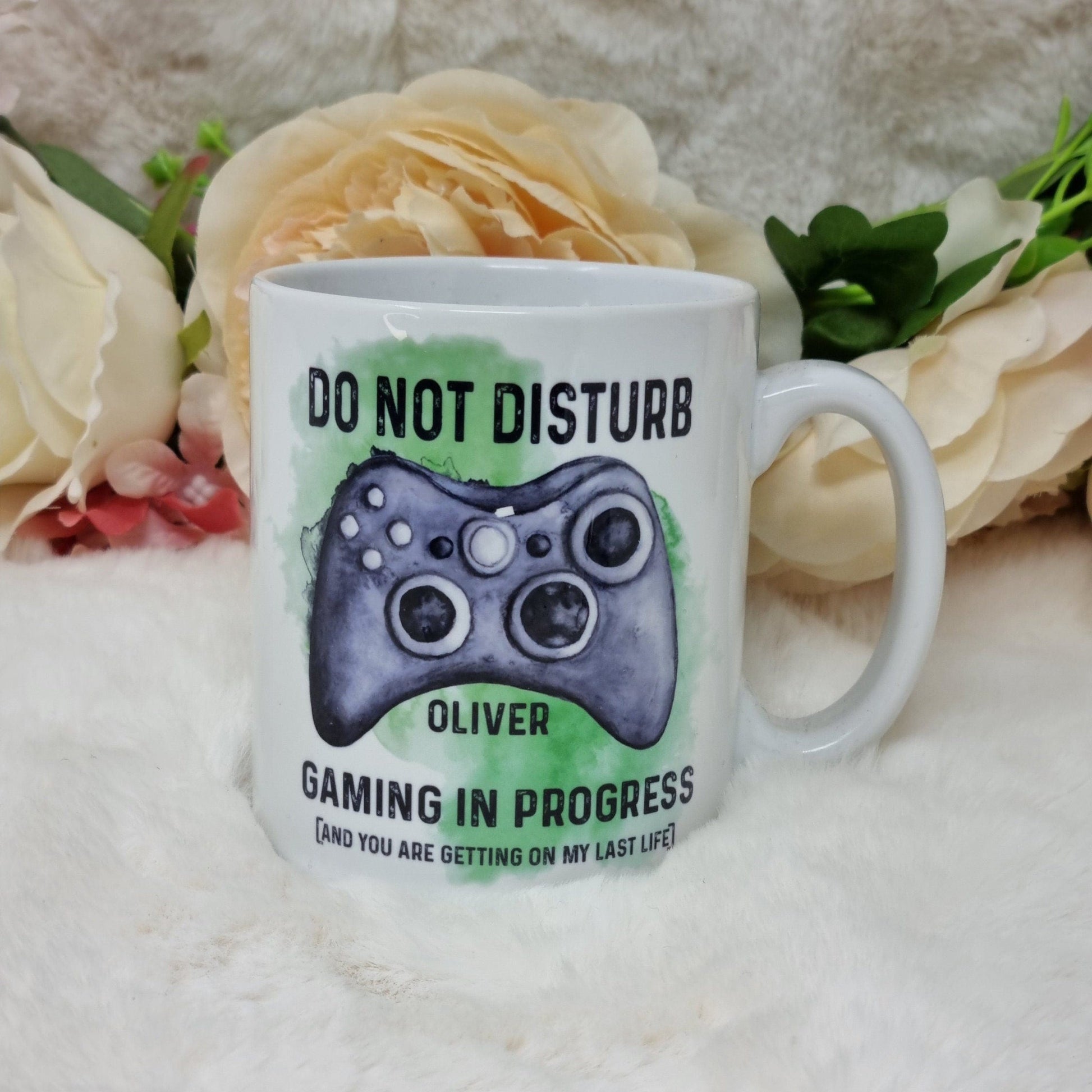 Personalised Do Not Disturb Gaming Mug