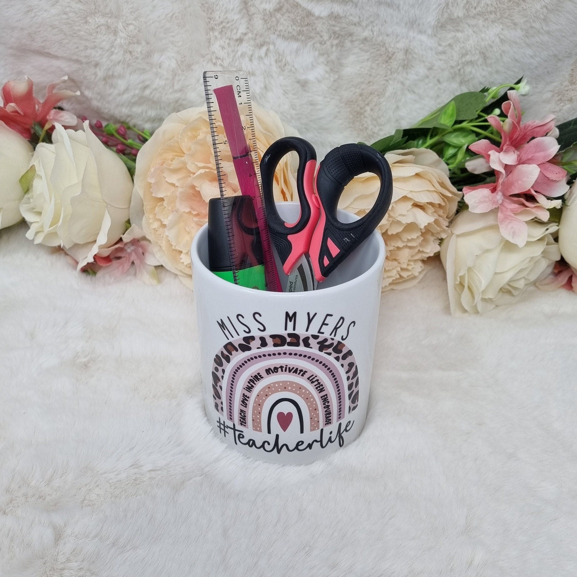 Personalised Teacher Pen Pot