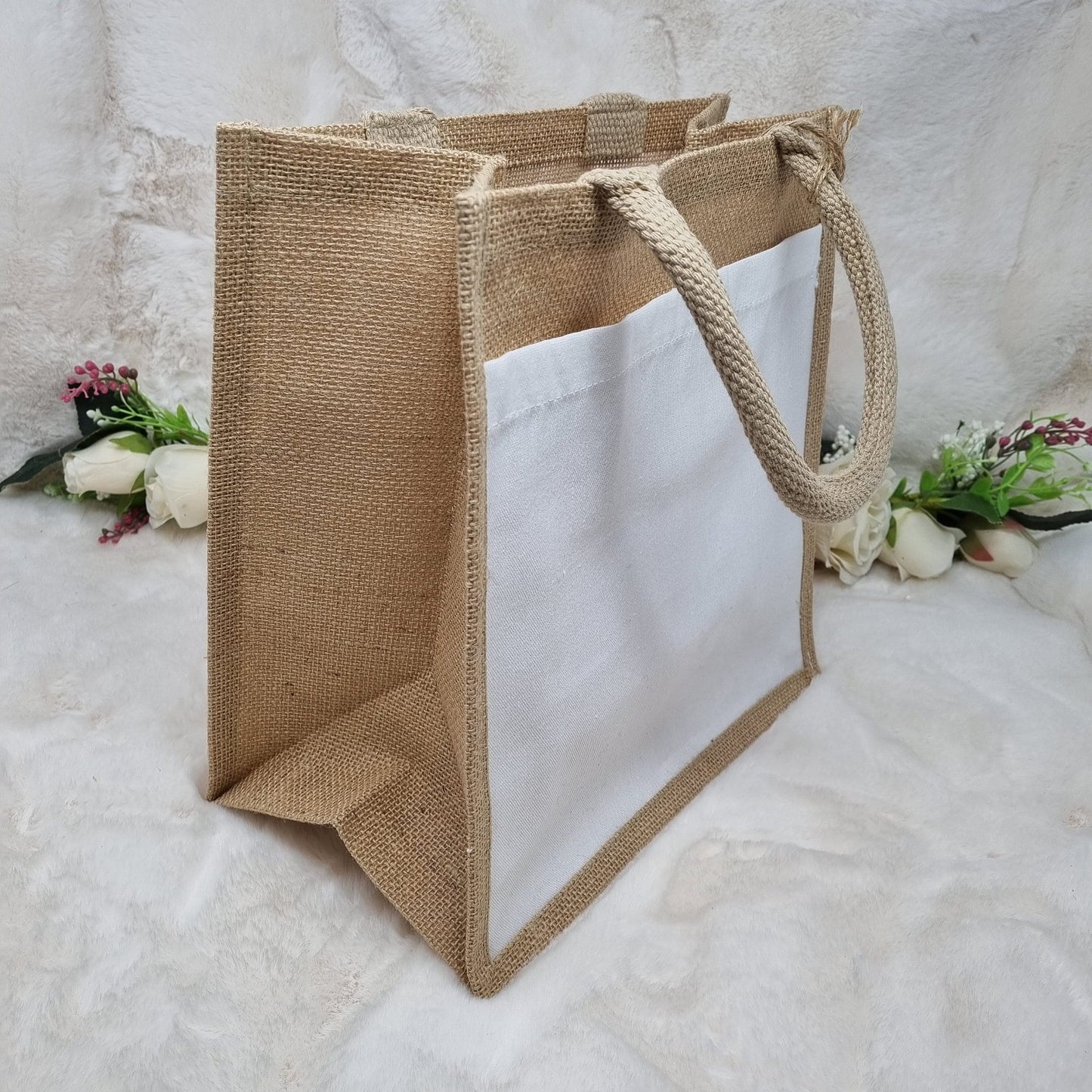 Music Festival Glamping Travel Bag Gift Summer Holidays Large Jute Bag Camping Trip Hessian Bag for Life Eco friendly Festival Stuff