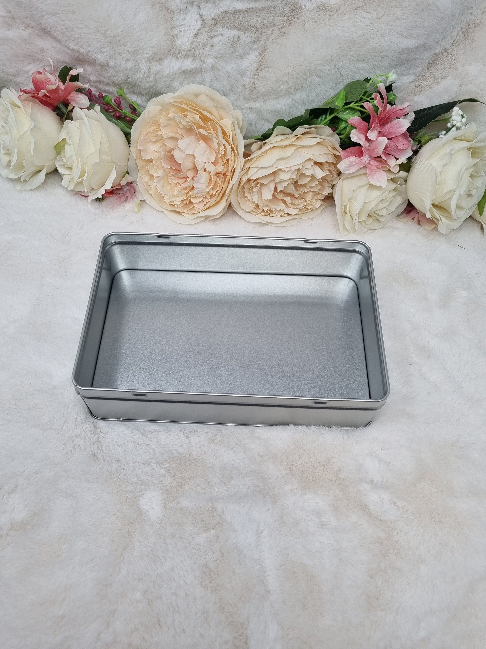 Christmas Traditional Santa Cookie Tin