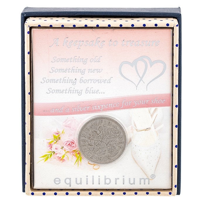 Lucky Sixpence Wedding Keepsake