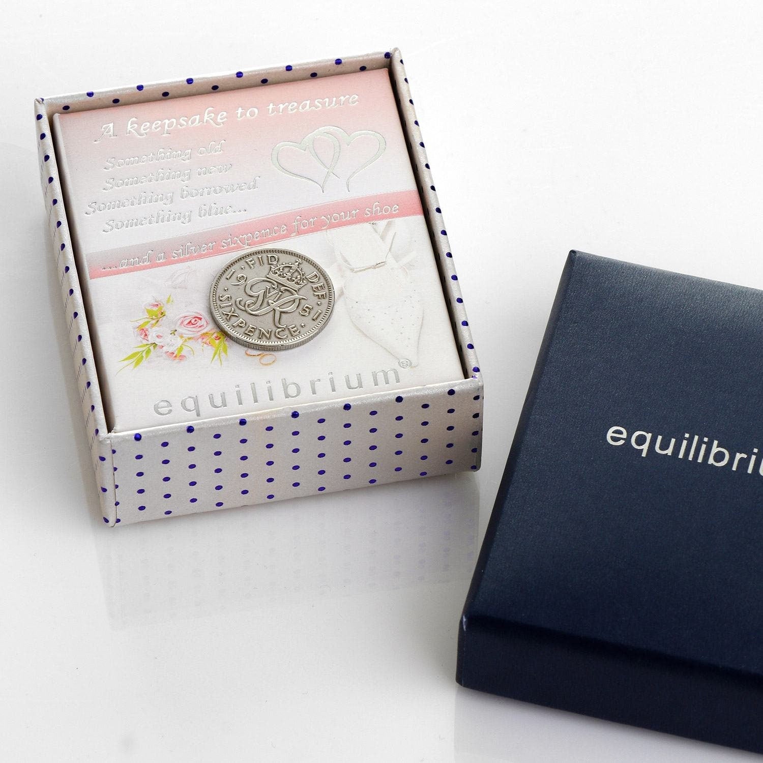 Lucky Sixpence Wedding Keepsake