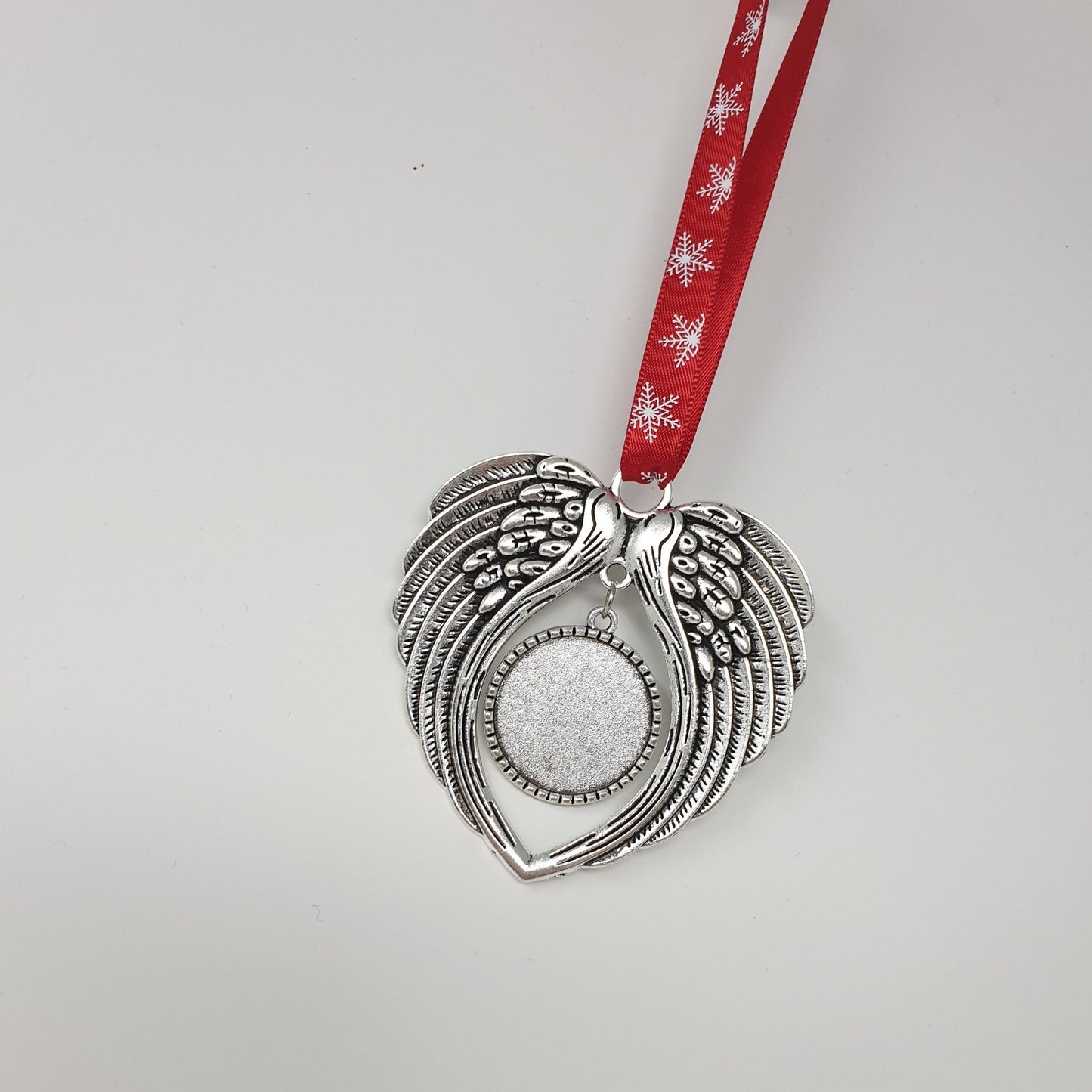 Memorial Angel Wings Hanging Decoration, Loving Memory Decoration, Photo Memorial, Christmas Memorial, Christmas Bauble, Memory Bauble,
