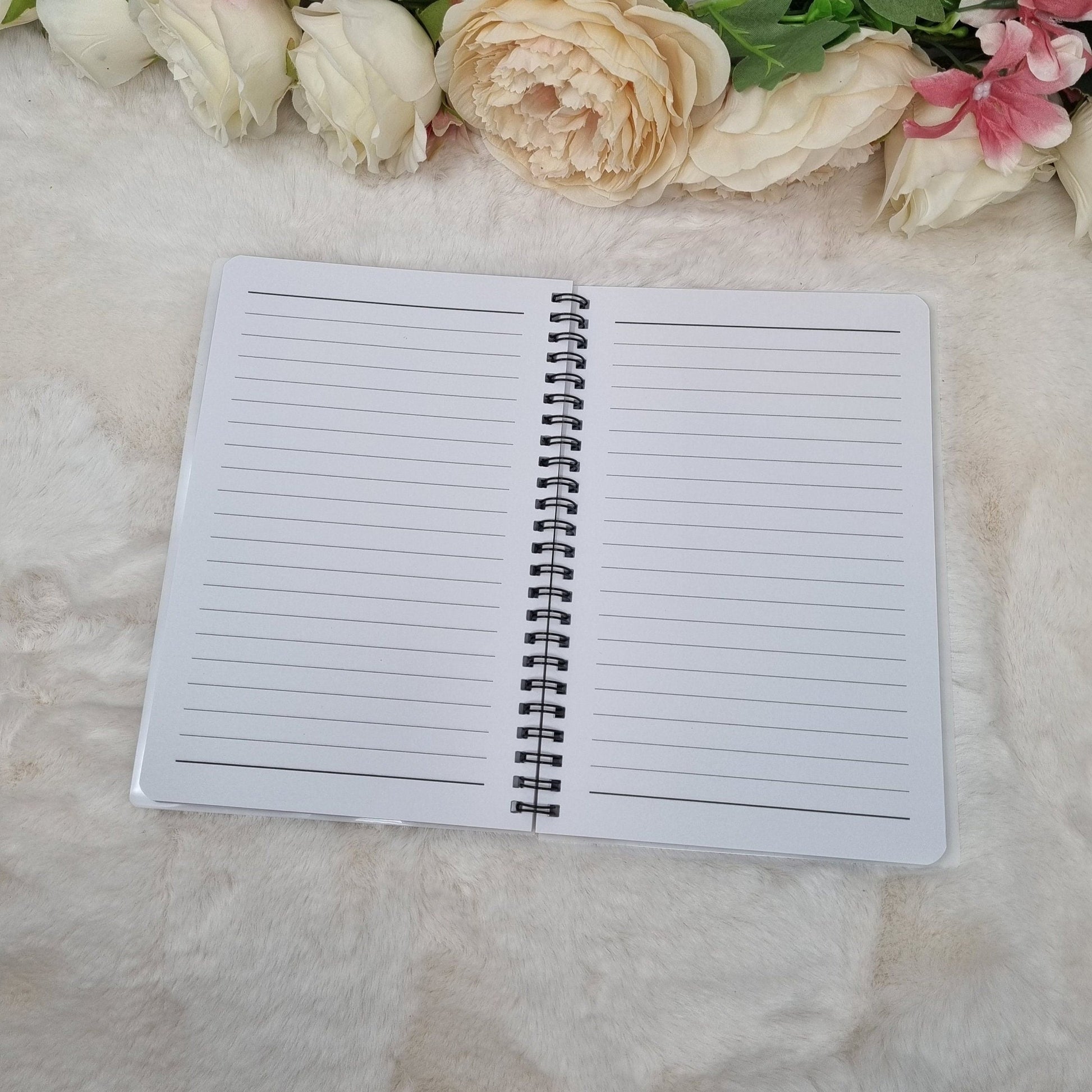 Doctor Notebook Pink or Blue, A4/A5 Notebook