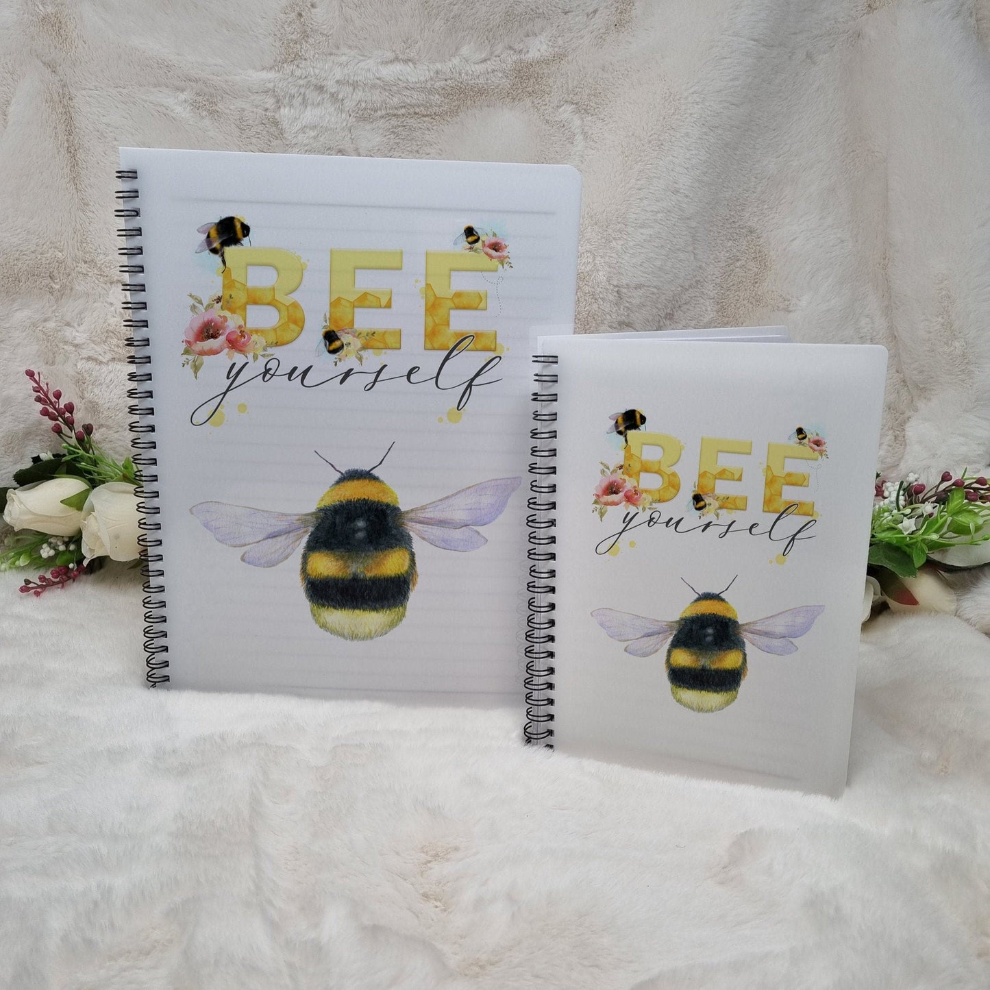 Bee Notebook Journal A4/A5, Bee Gift, Bee Yourself, Bee Notebook