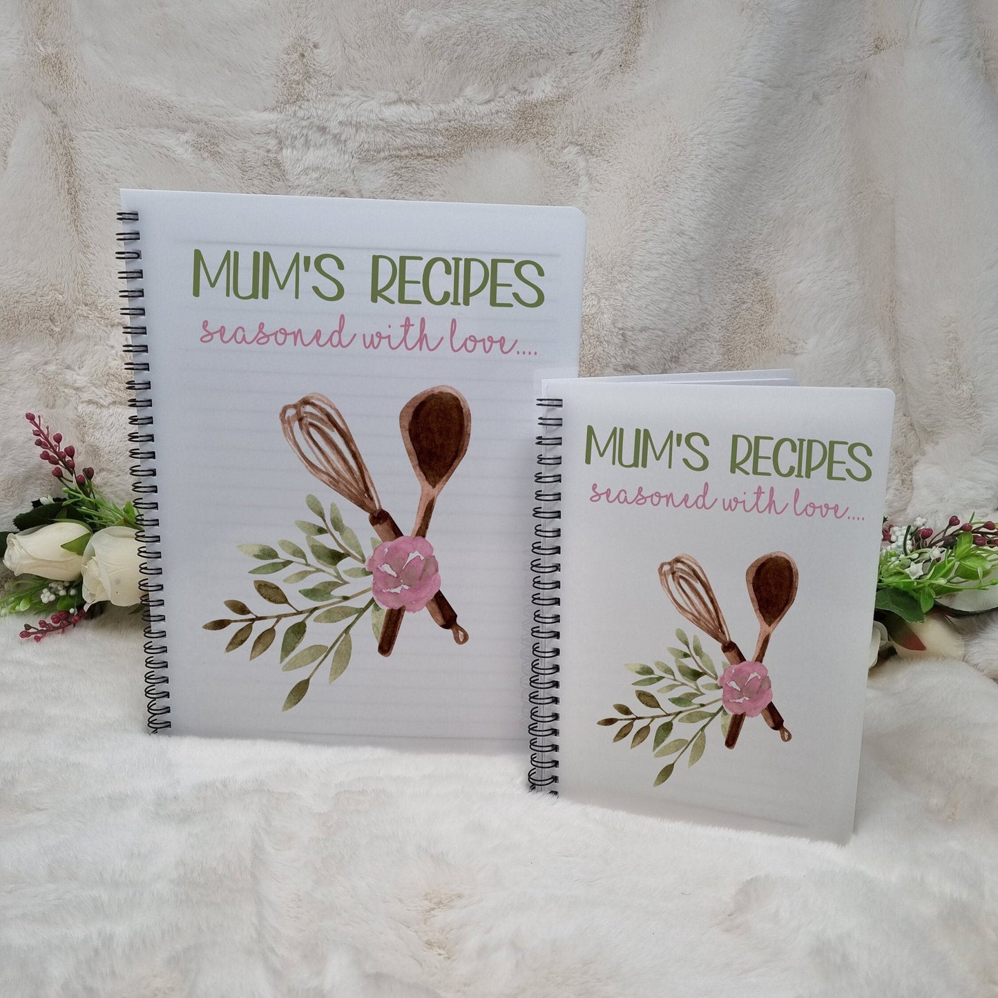 Personalised Recipe Book A4/A5, Mum/Nana/Grandma's Recipe Notebook