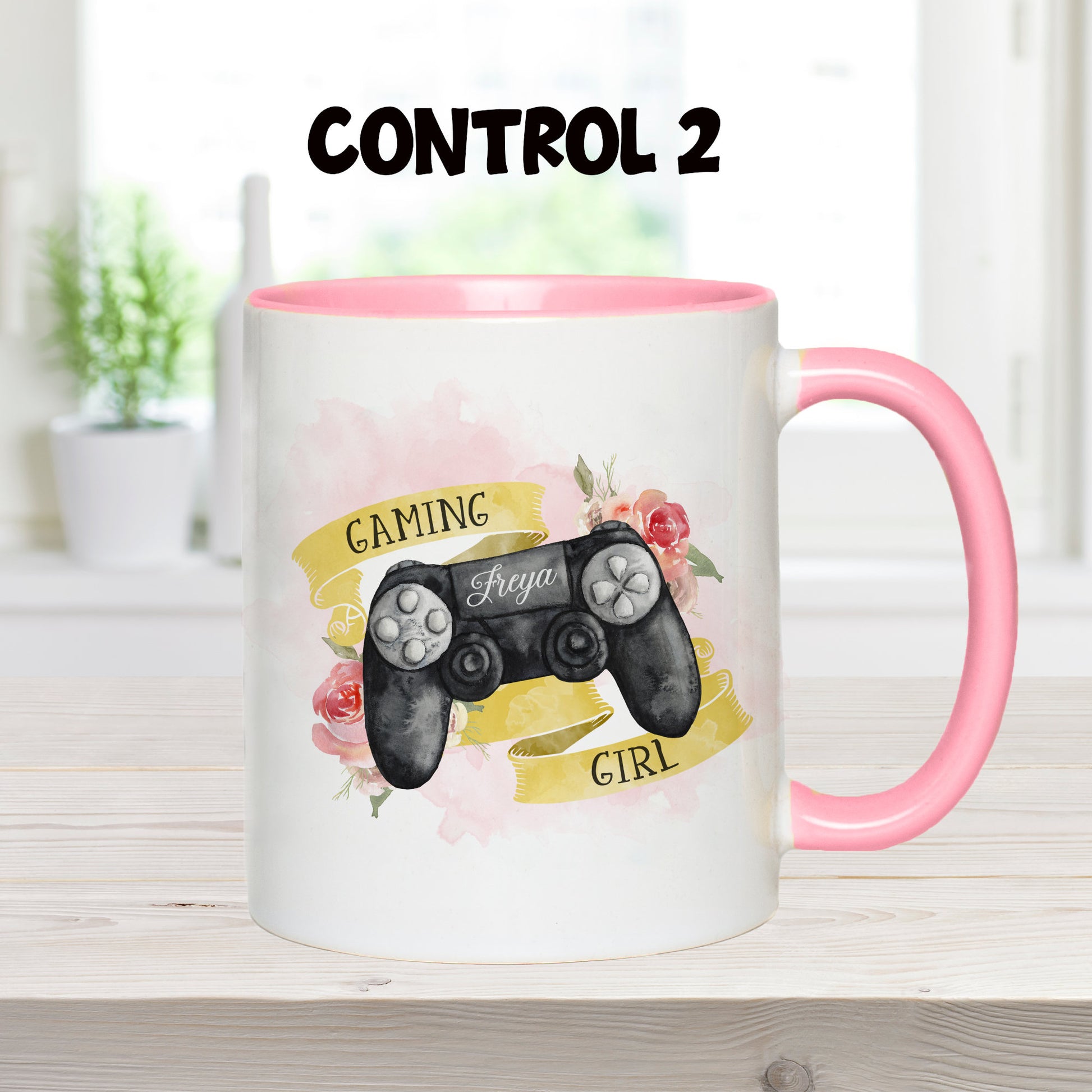 Personalised Gaming Girl Mug