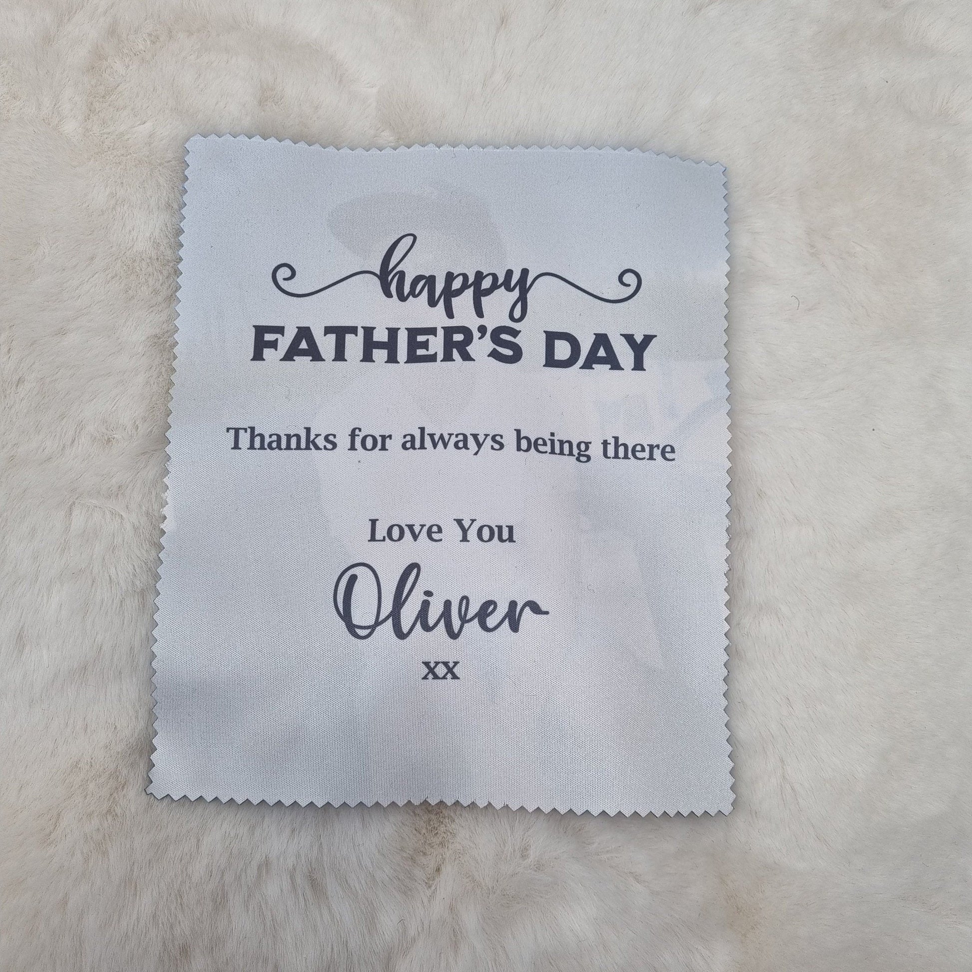 Personalised Photo Lens Cloth, Specs Cleaner