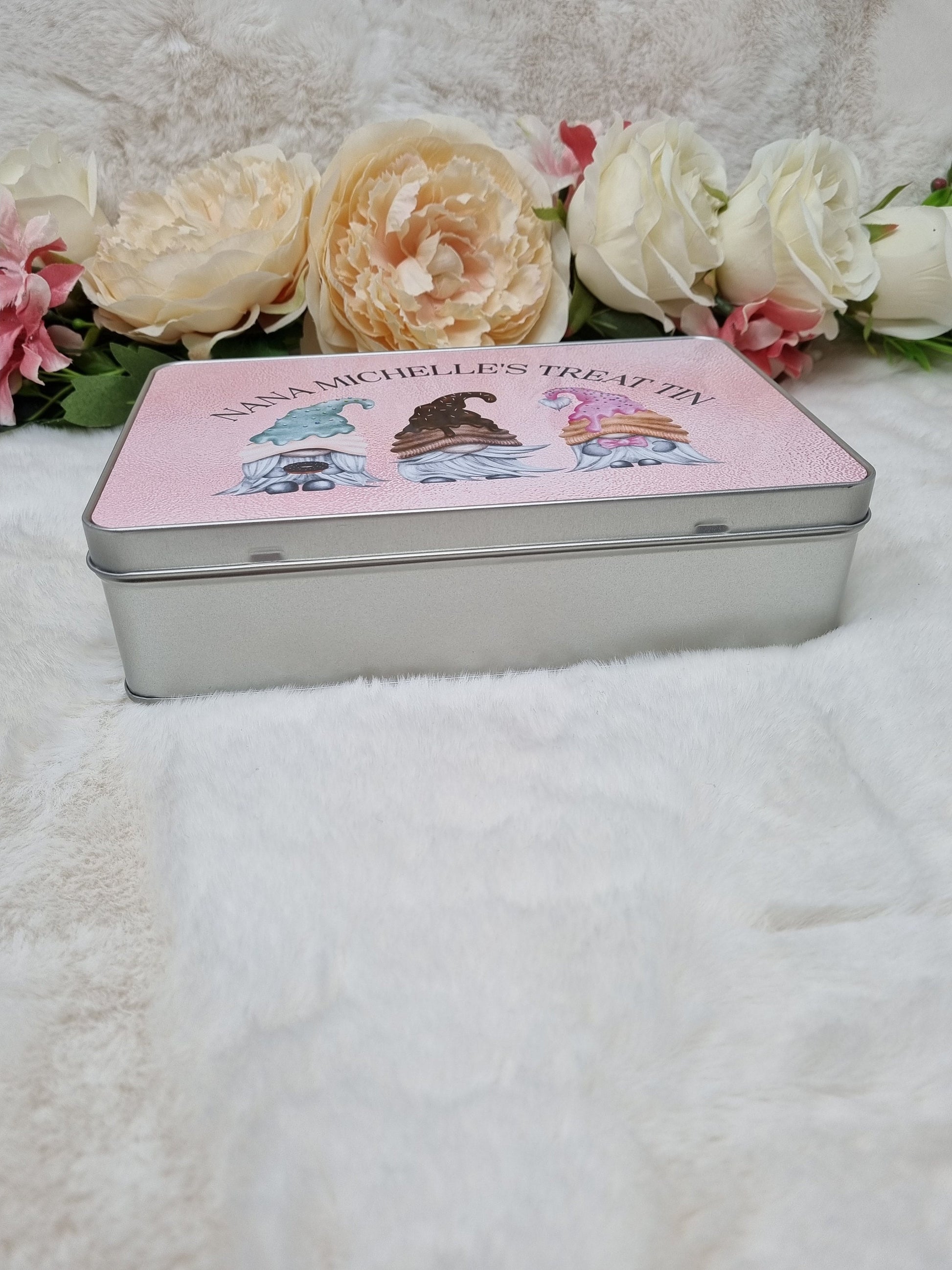Personalised Gnome Treat Tin