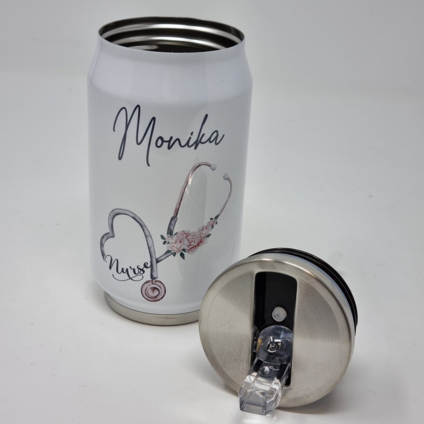 Nurse Water Bottle Coke Can Style, Student Nurse Water Bottle, Nurse/Student Gift, Coke Can Bottle