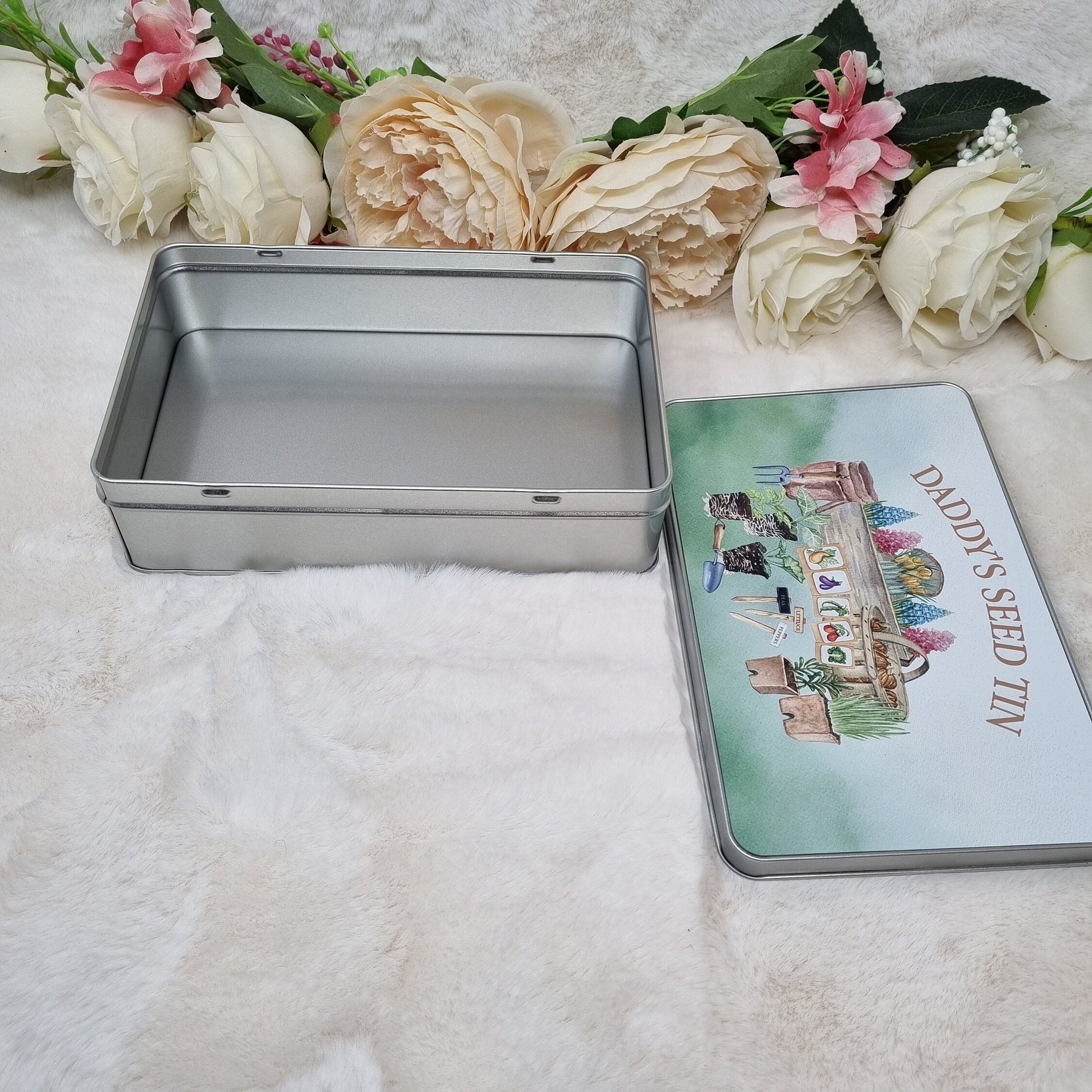 Personalised Storage Seed Tin