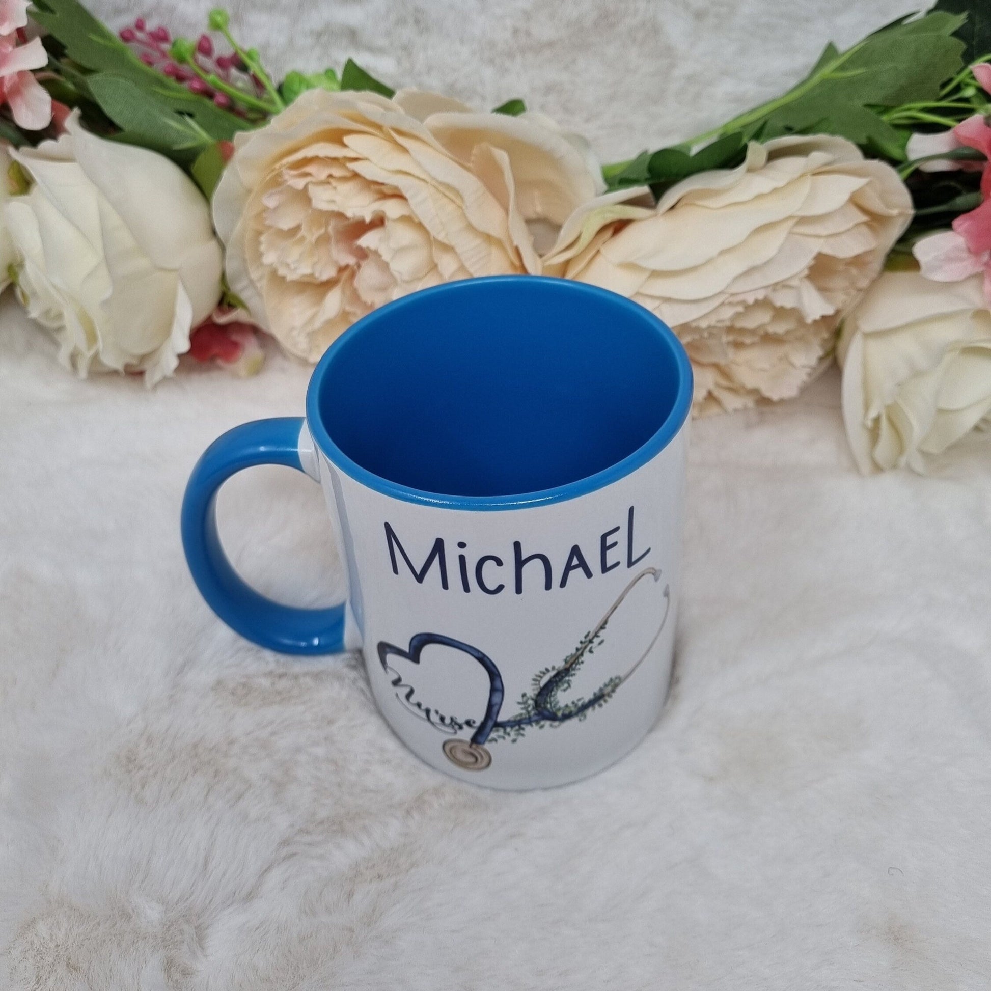 Personalised Male Nurse Mug