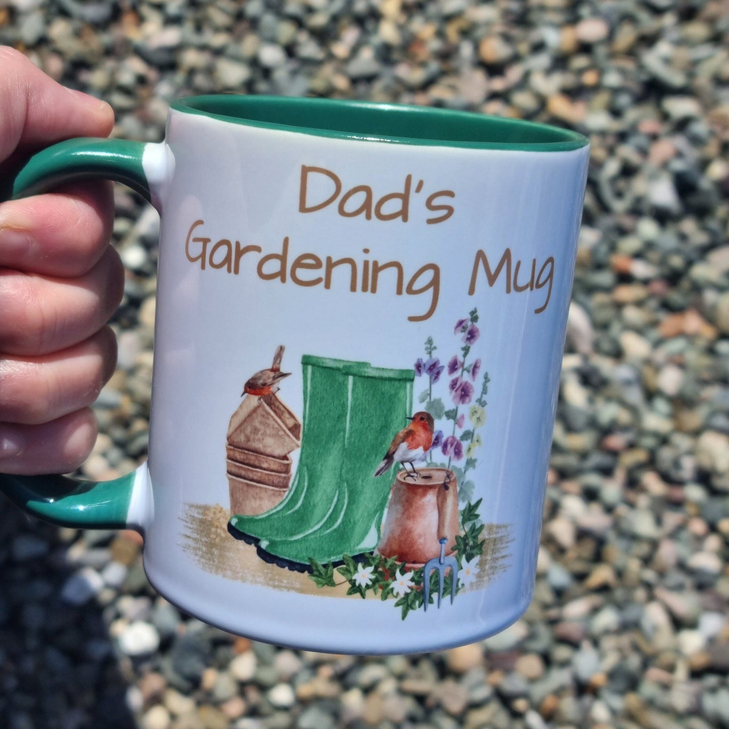 Personalised Gardening Mug, Gardening Gift, Grandad's/Dad's Gardener Gift, Father's Day Gift