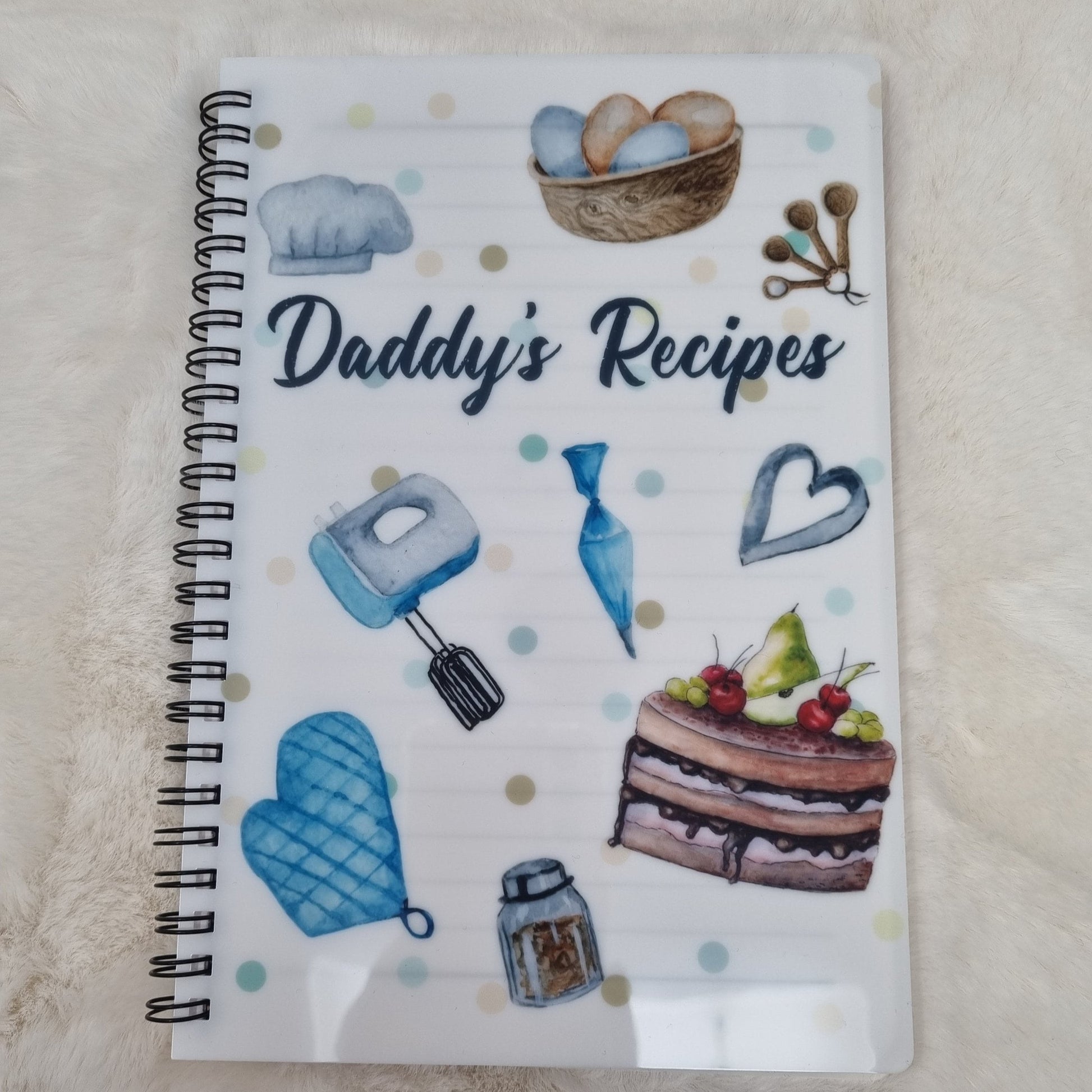 Personalised Dad/Grandad Recipe Book