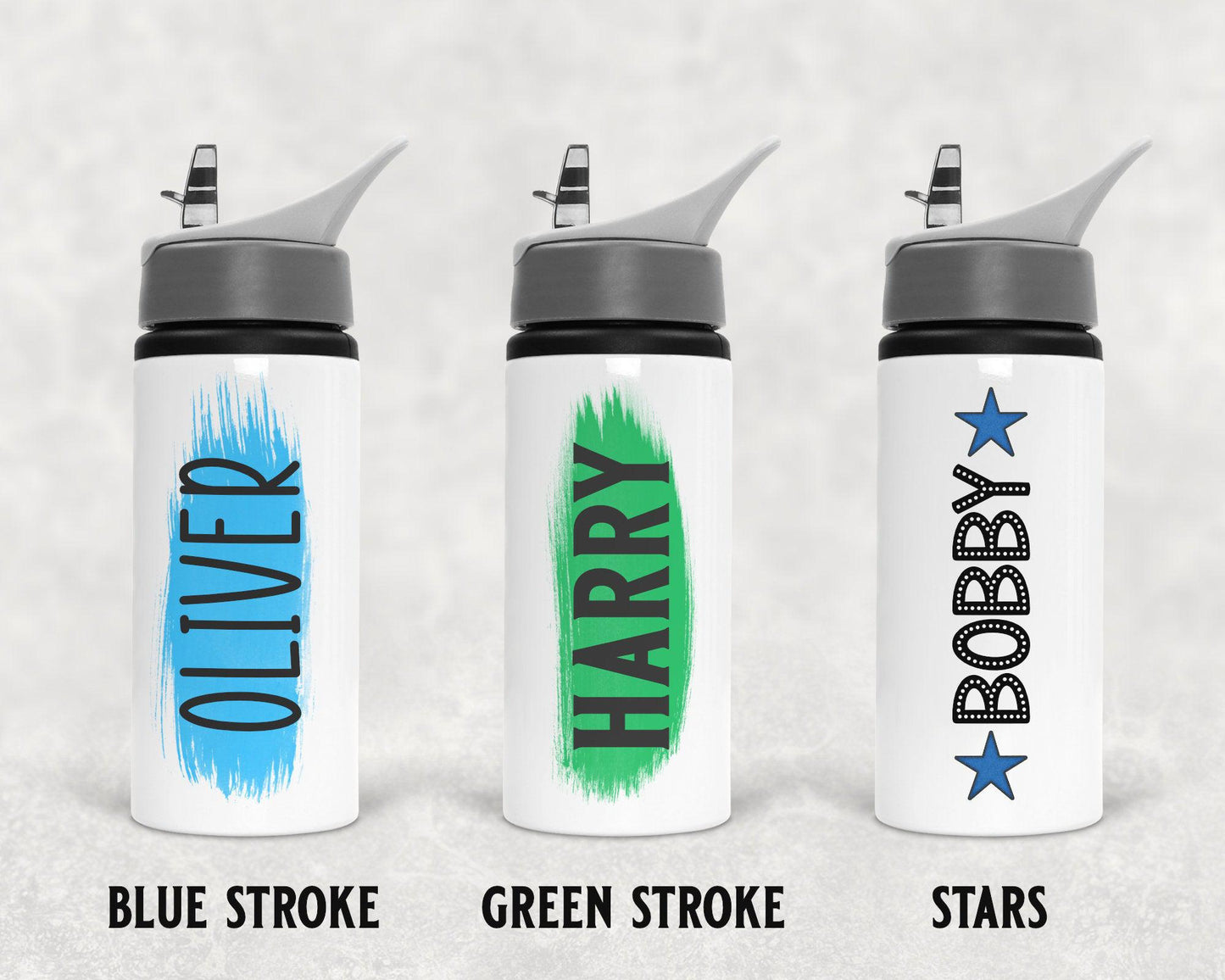 Boys Name Water Bottle, School Water Bottle, Boys Water Bottle, Personalised Water Bottle
