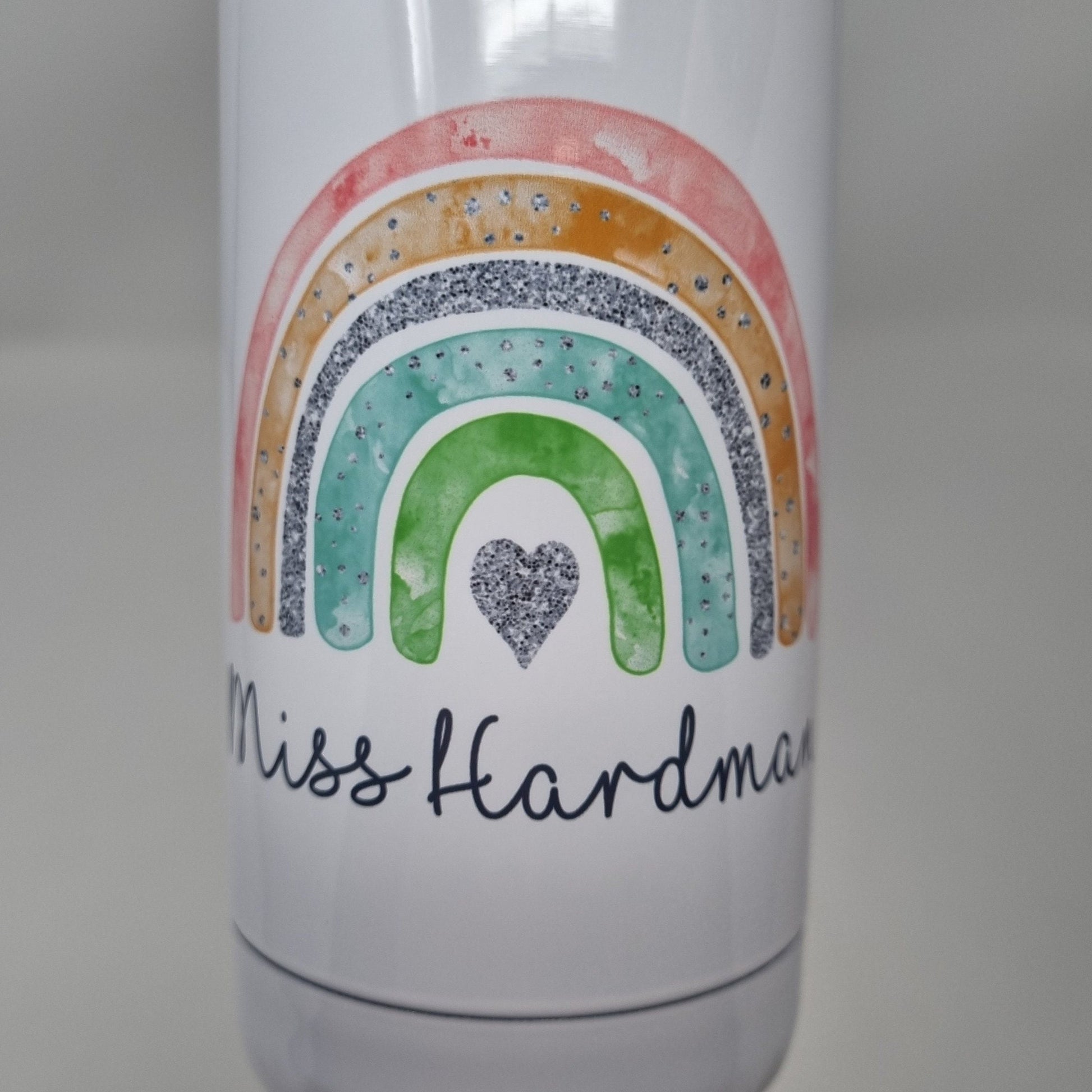 Personalised Rainbow Bowling Bottle