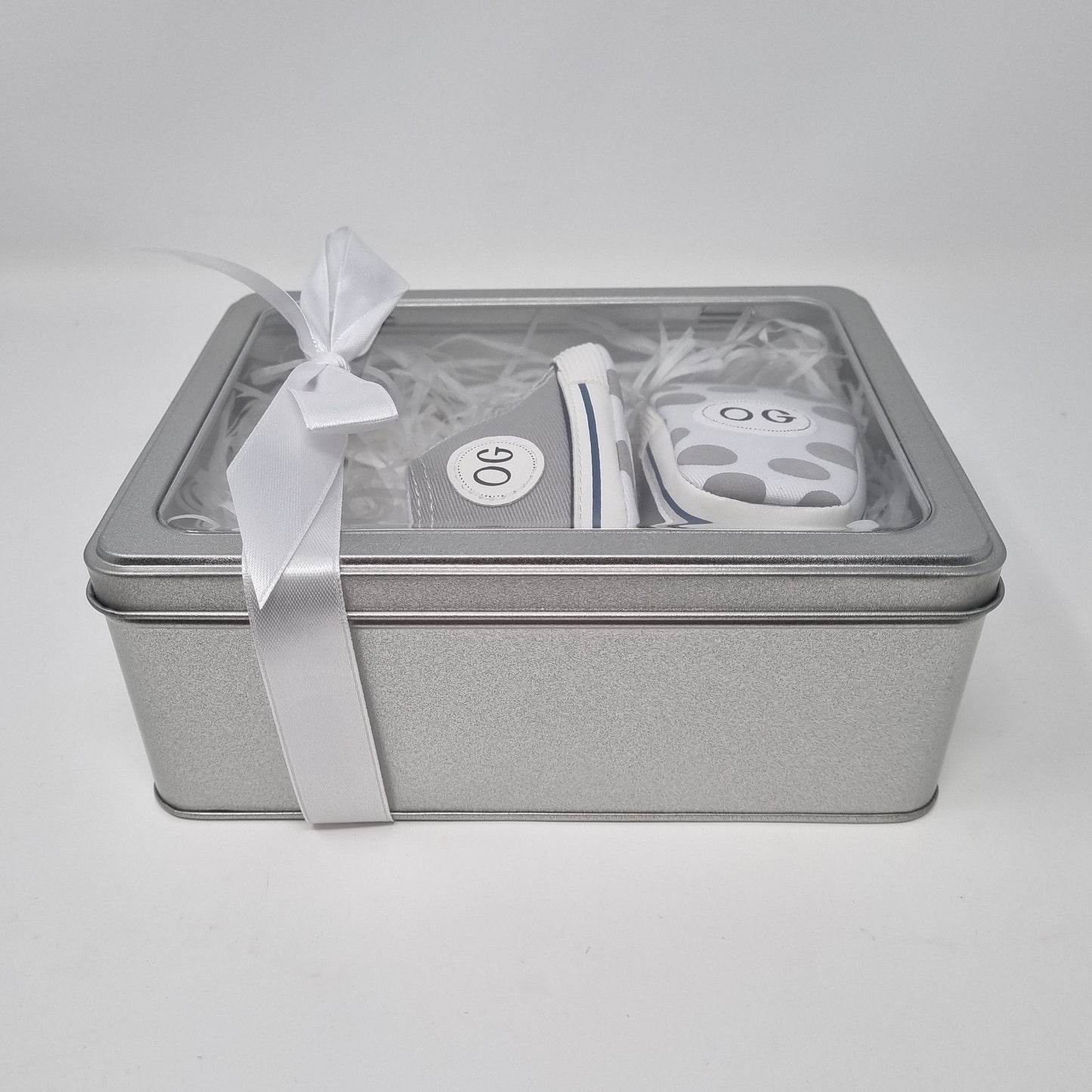 Personalised Initial Baby Booties, New Baby Gift, Baby Boy, Baby Girl