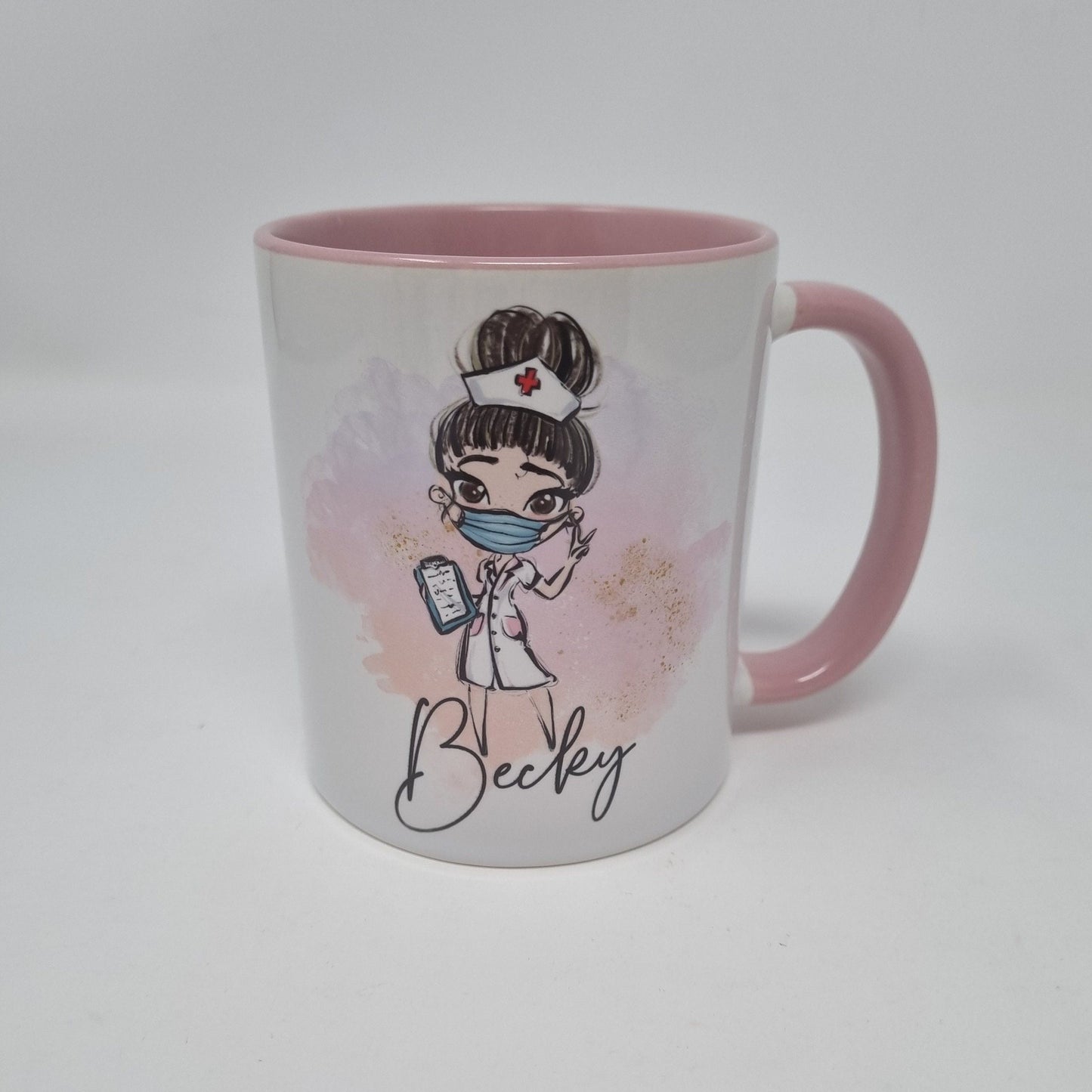 Personalised Nurse Mug, Healthcare Mug, Gift For Nurse, Support Worker Mug