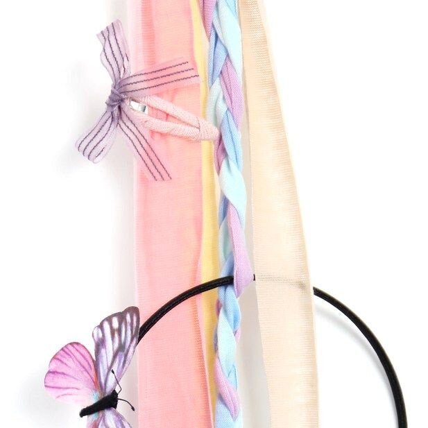 Rainbow Hair Accessory Holder, Clips & Bows Organiser, Hair Organiser, Children's Rainbow Hair Accessory Organiser, Rainbow Dream Catcher