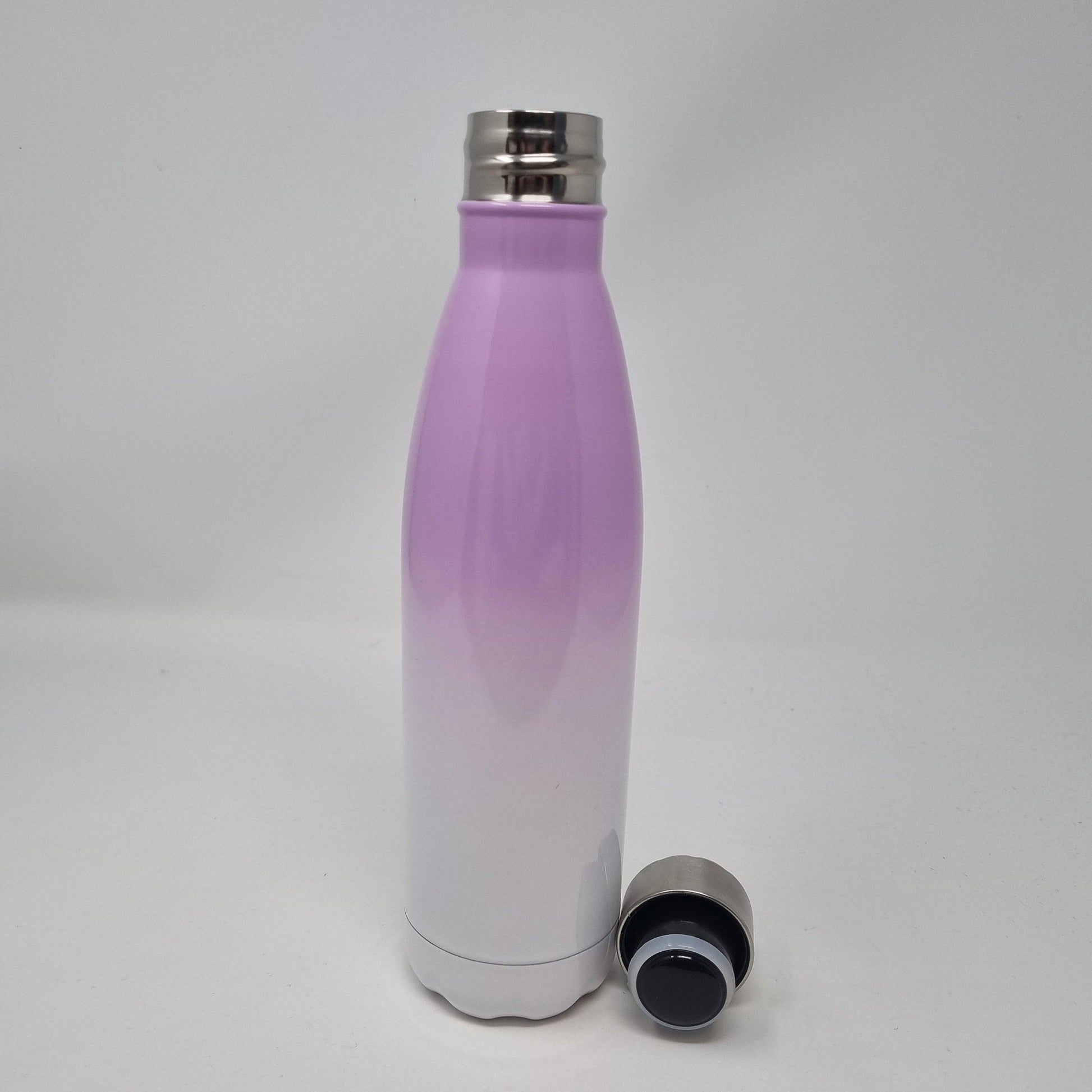 Personalised Ombre Rainbow Water Bottle