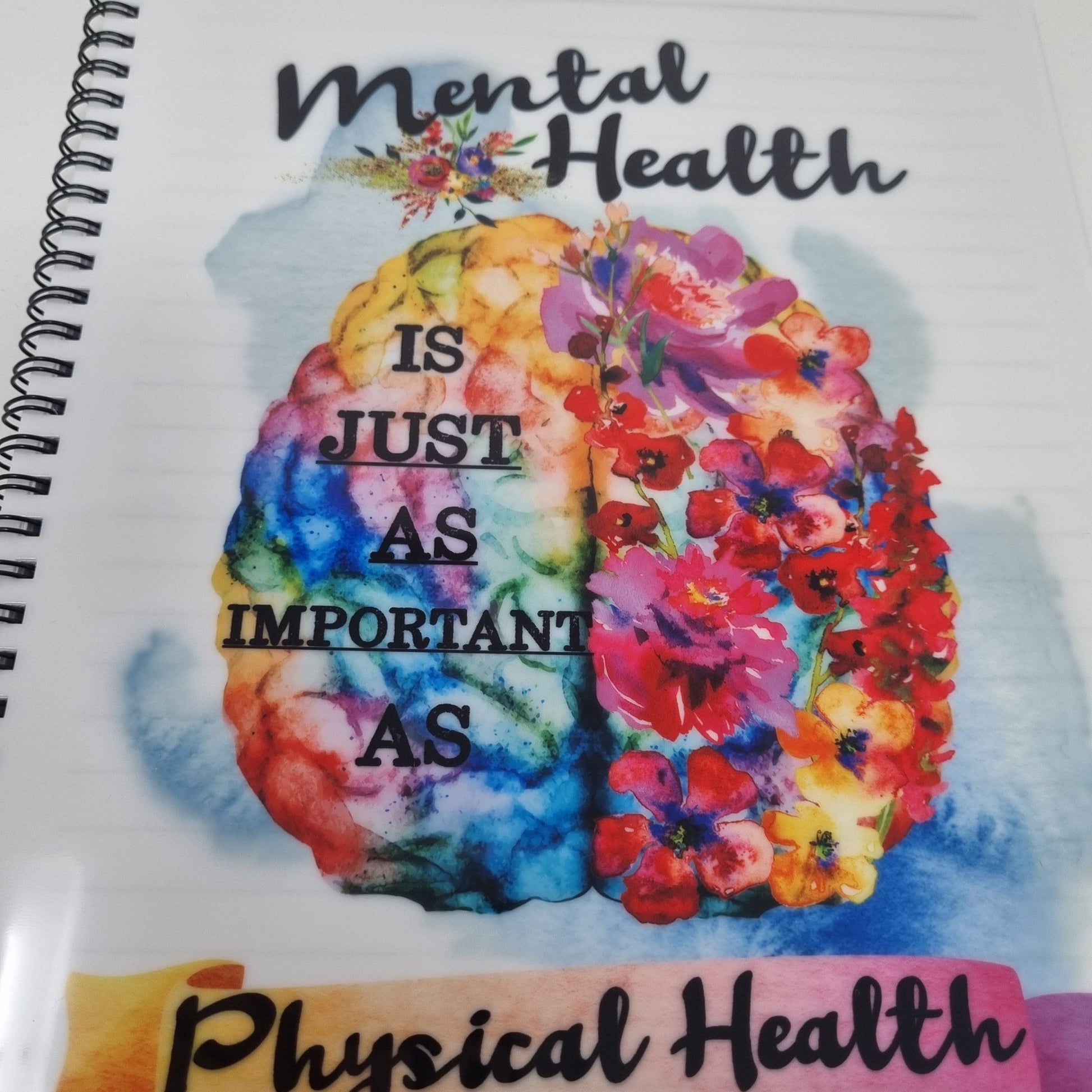 Mental Health Colourful Notebook A4/A5