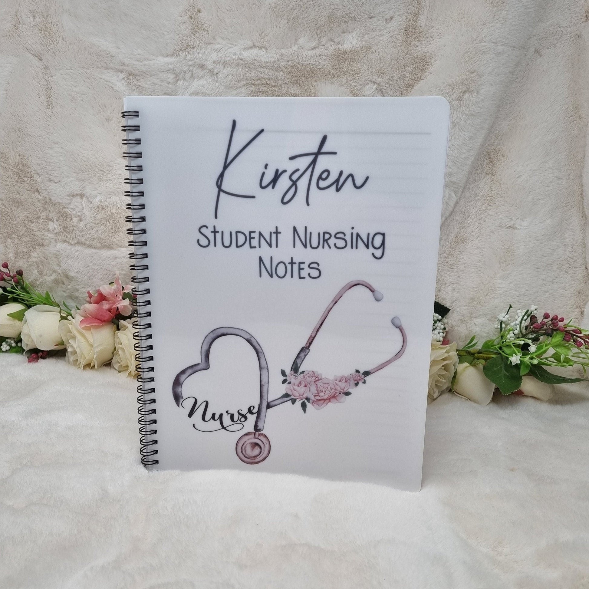 Personalised Nurse, Student Nurse Notebook A4/A5