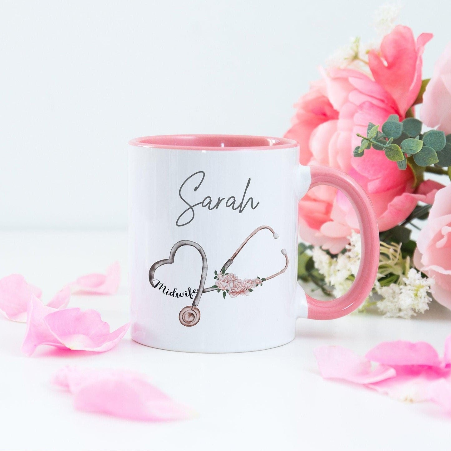 Personalised Midwife Mug, Midwife Mug, Midwife Gift, Student Midwife Mug,Student Midwife Gift