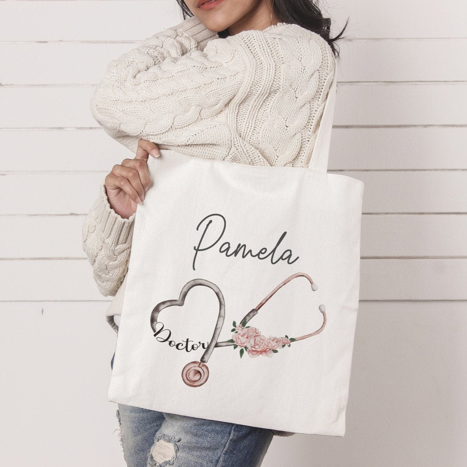 Personalised Doctor Tote Bag