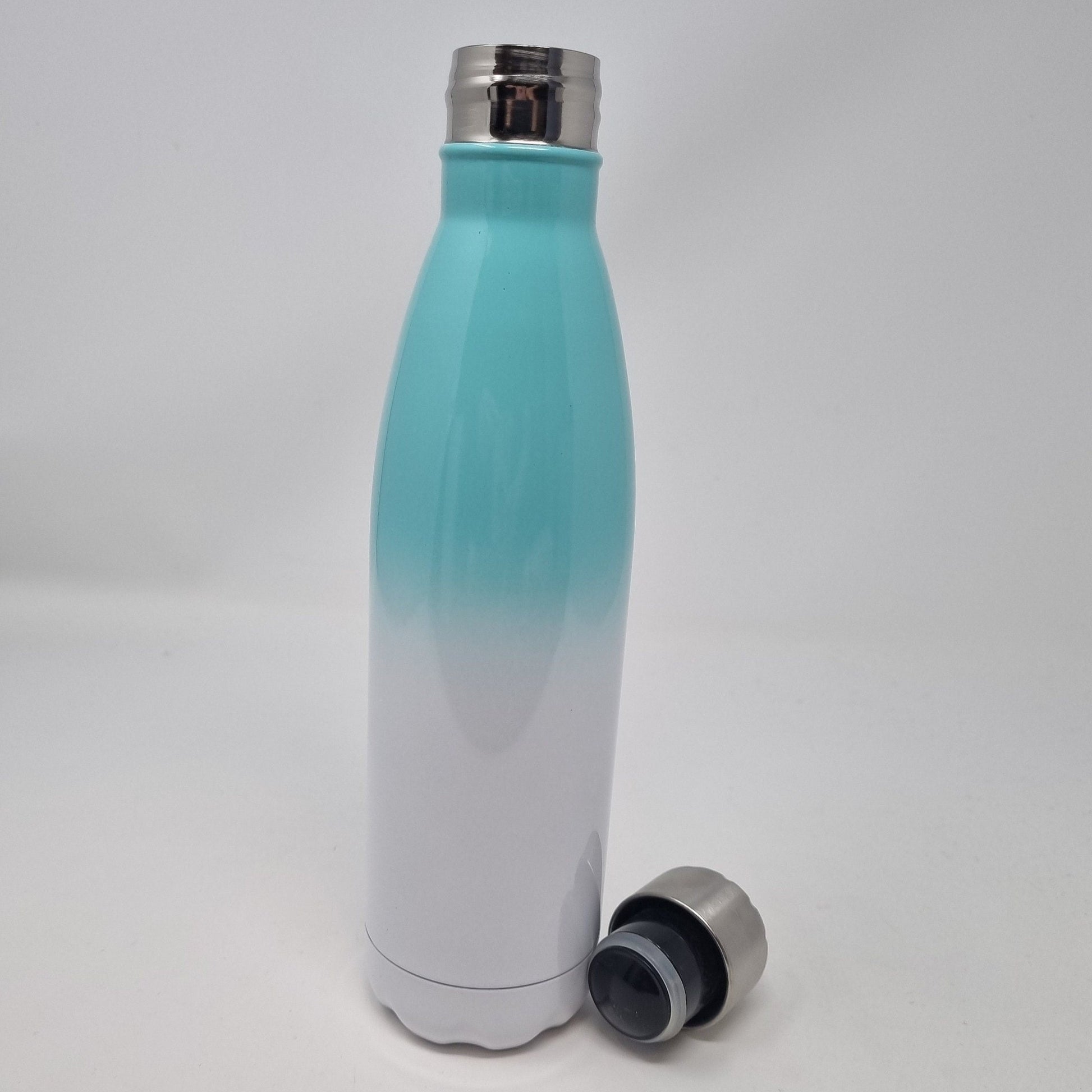 Personalised Ombre Rainbow Water Bottle